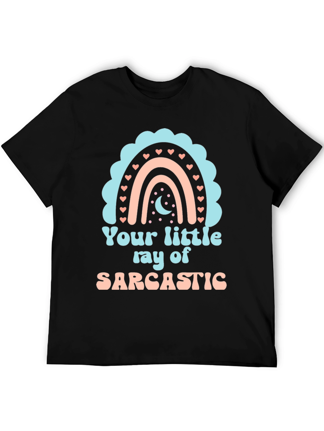 Sarcastic Rainbow Graphic Tee