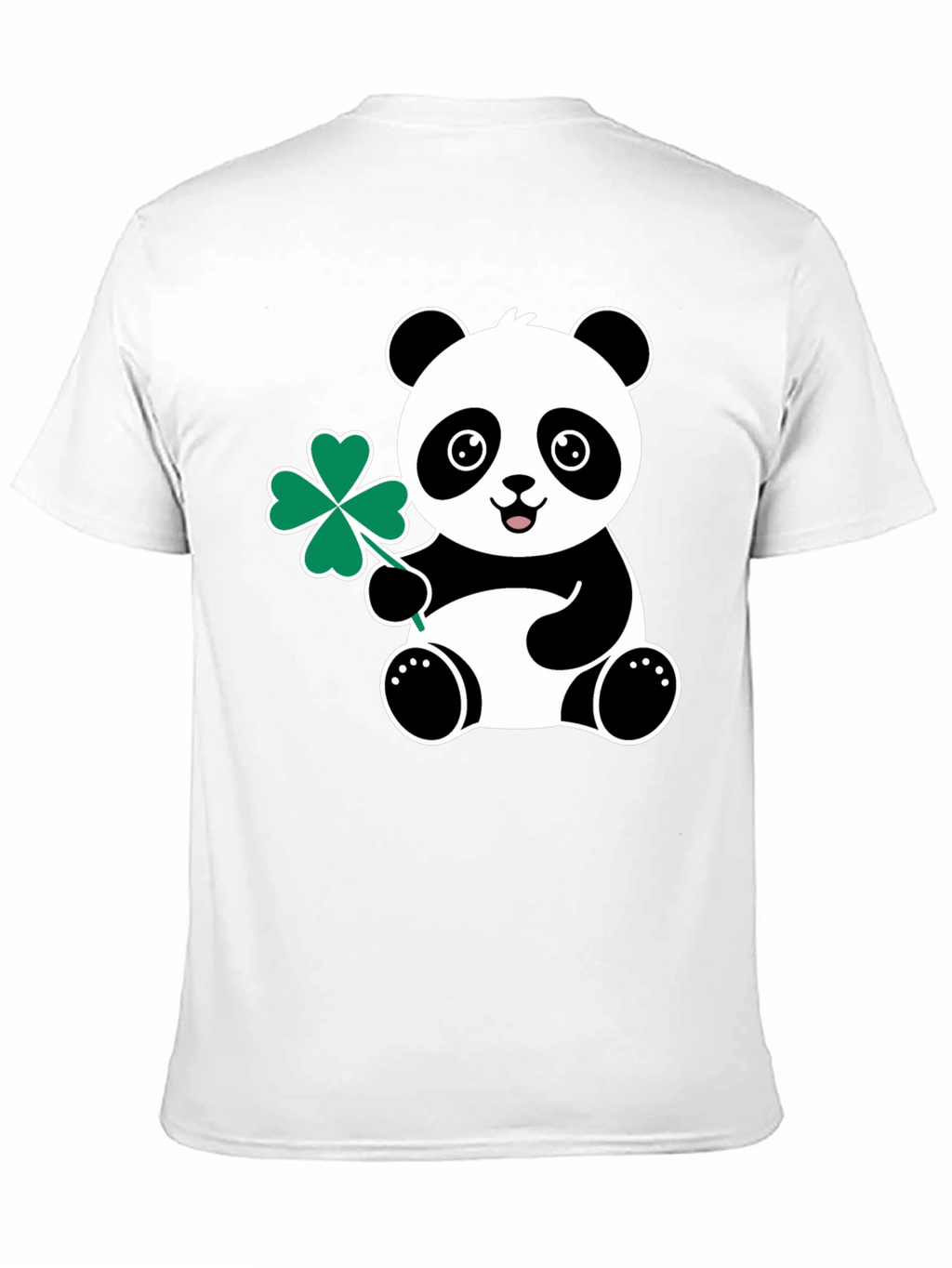 Panda Shamrock Tee - St. Patricks Day Luck
