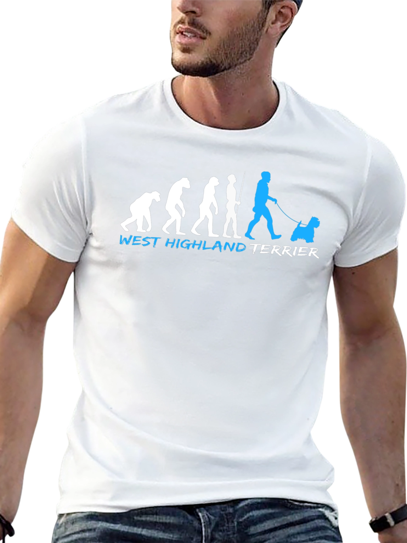 West Highland Terrier Evolution T-Shirt