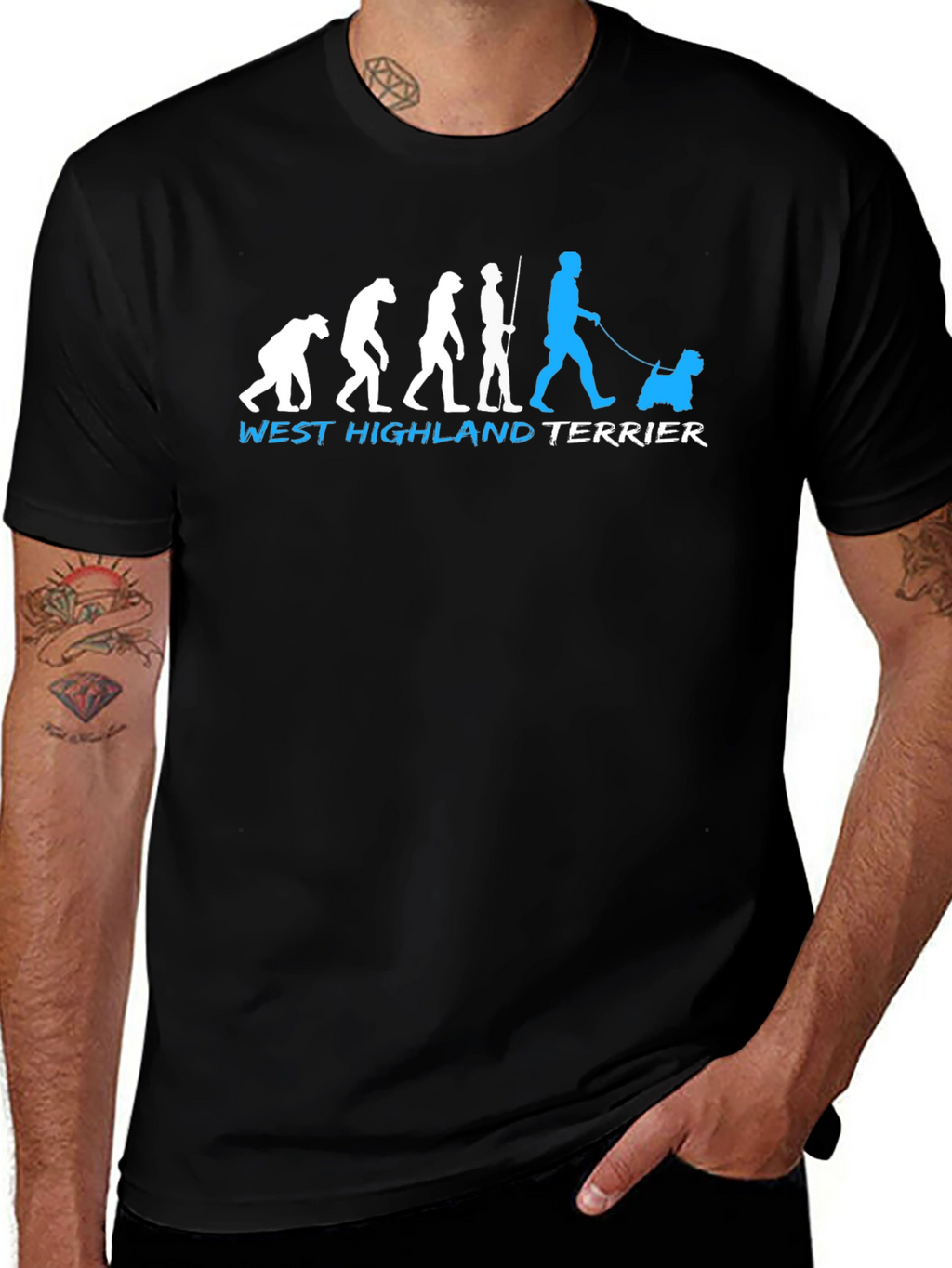 West Highland Terrier Evolution T-Shirt