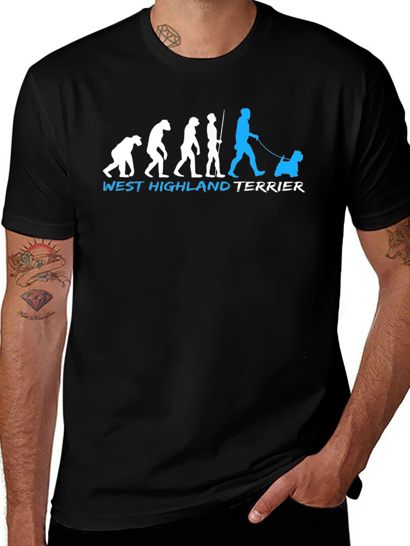 West Highland Terrier Evolution T-Shirt