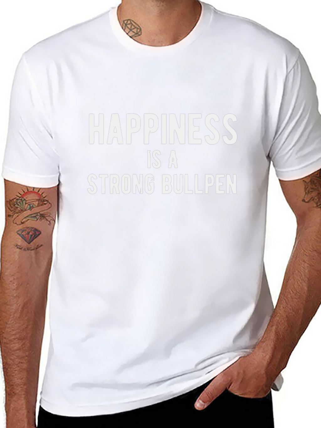 Happiness is a Strong Bullpen T-Shirt