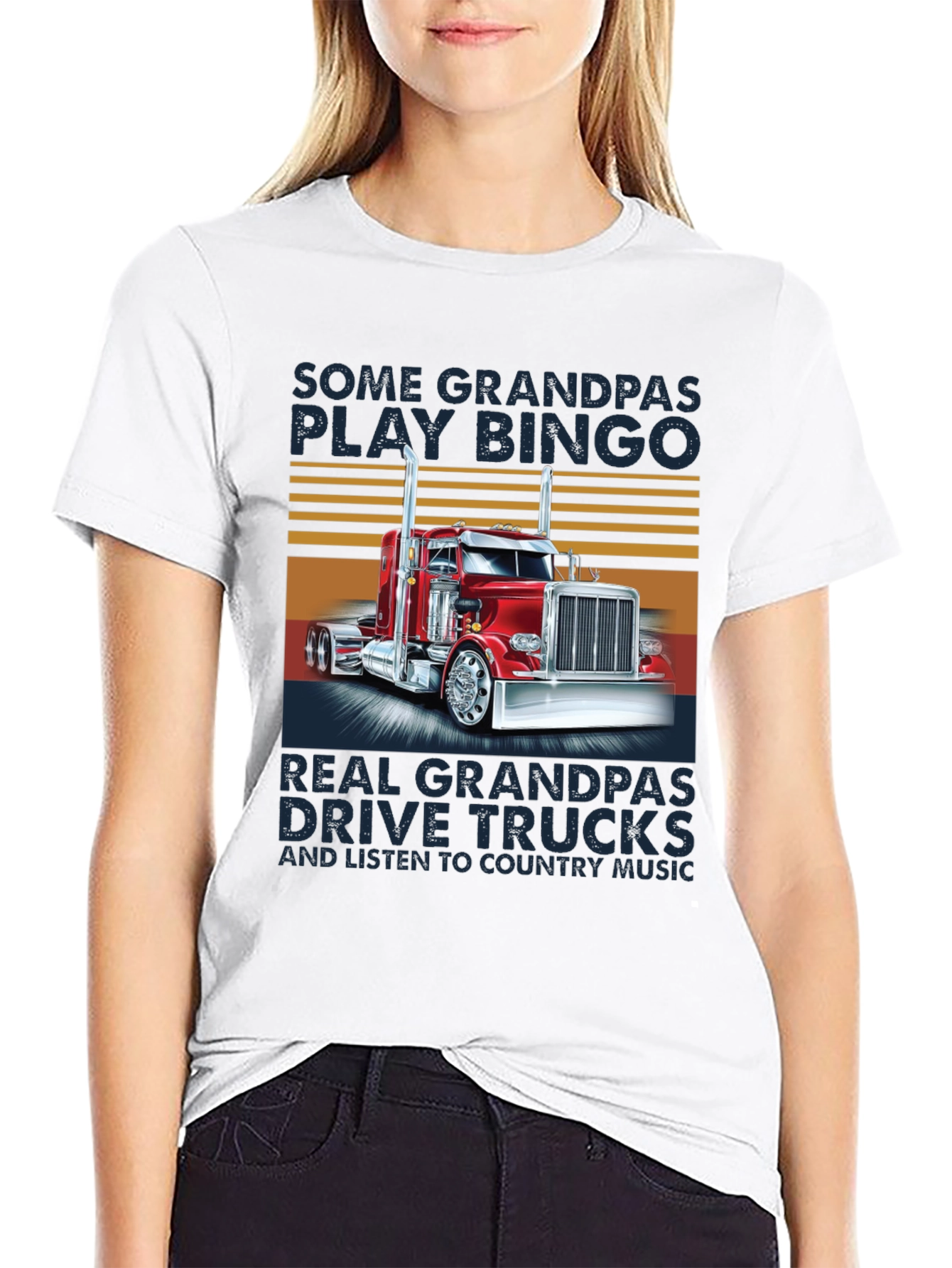 Grandpa Trucker T-Shirt - Country Music