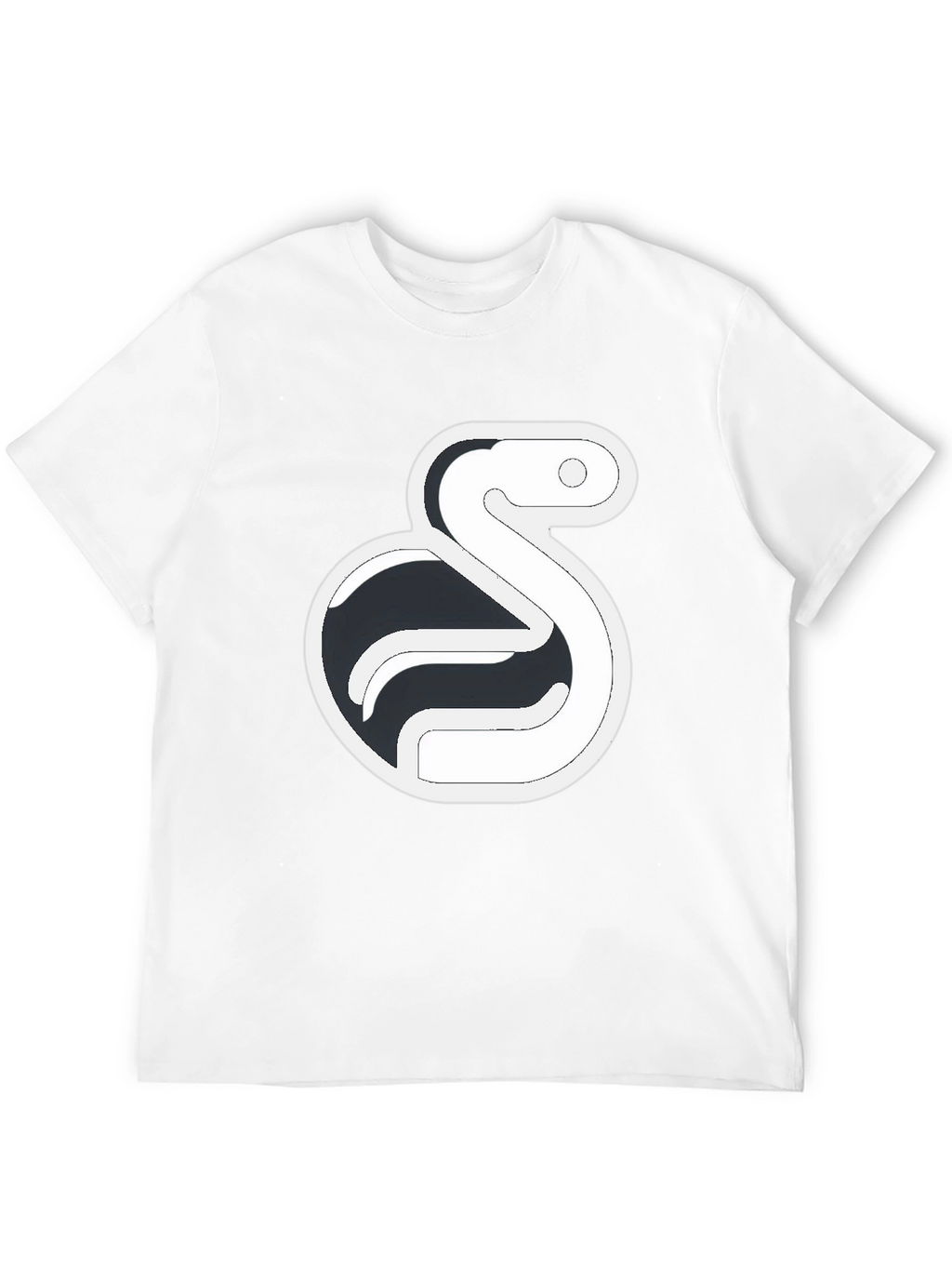 Python Logo T-Shirt - Black
