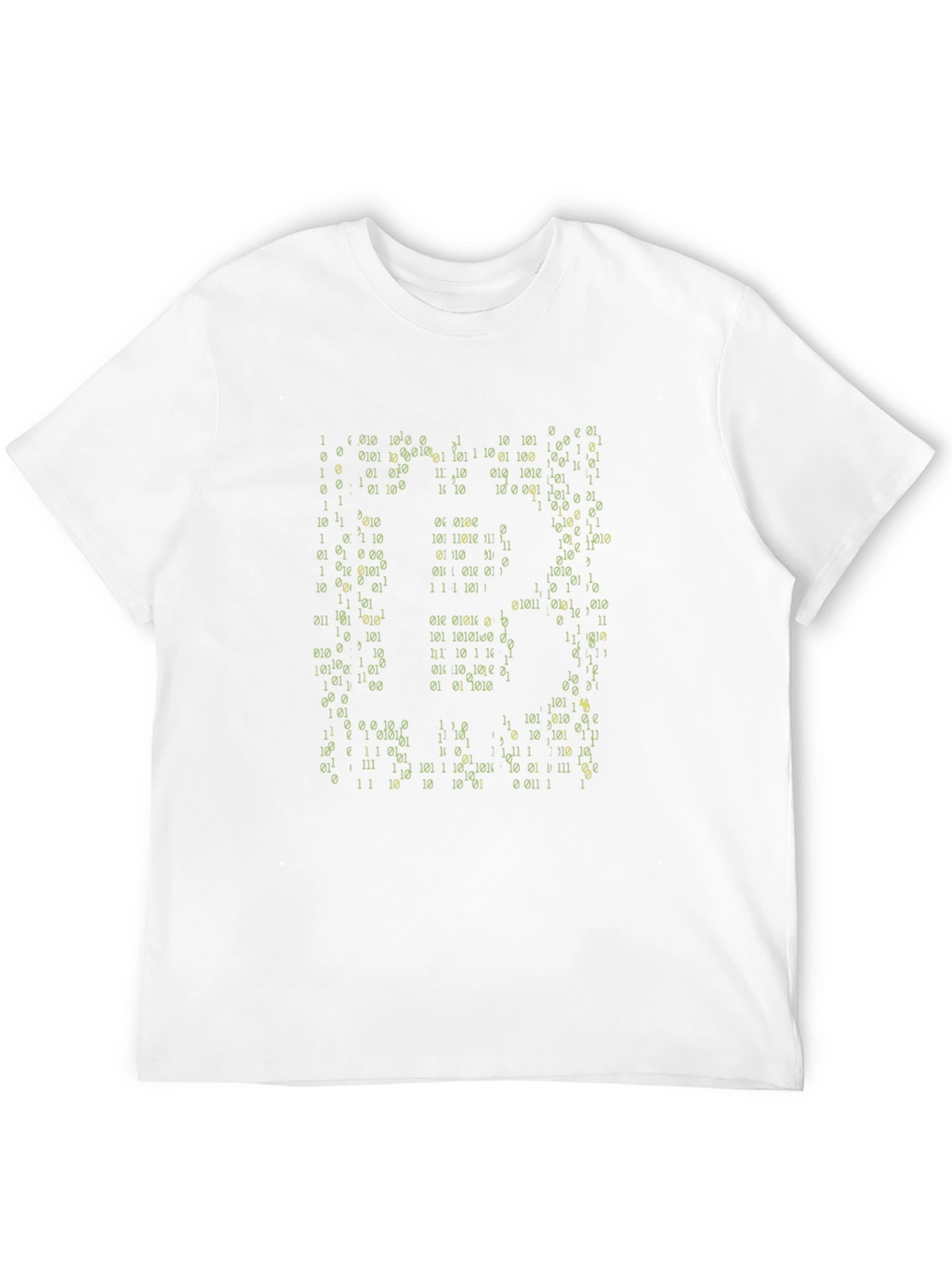 Binary Bitcoin Graphic Tee - Black