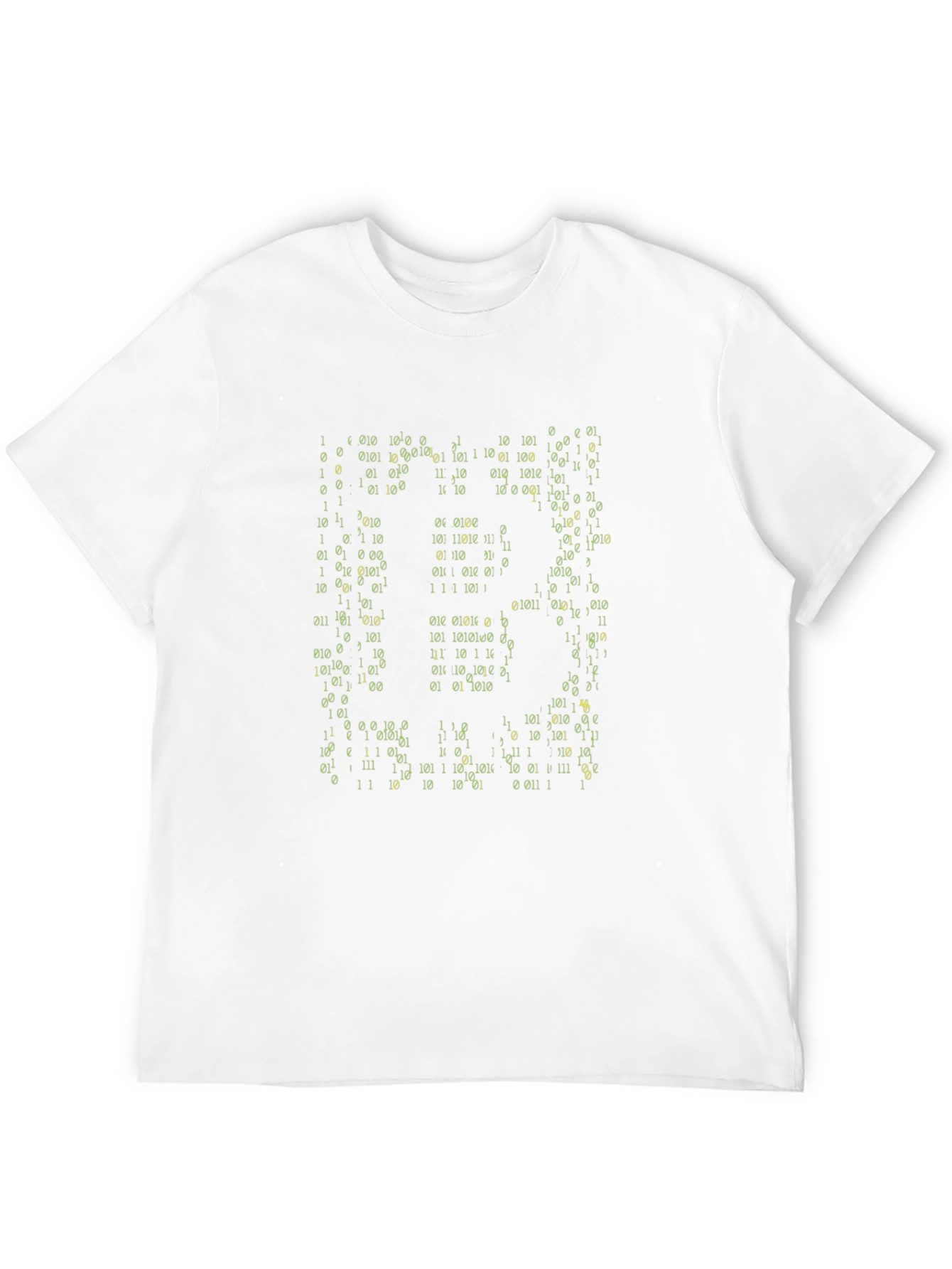 Binary Bitcoin Graphic Tee - Black