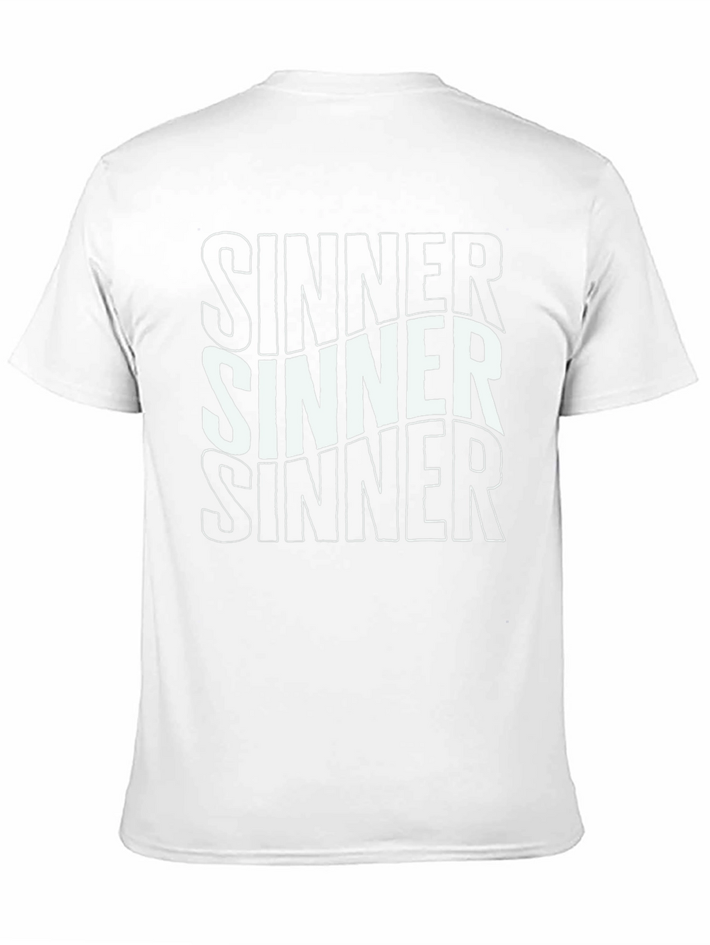 Sinner Graphic Tee - Bold Statement Black T-Shirt