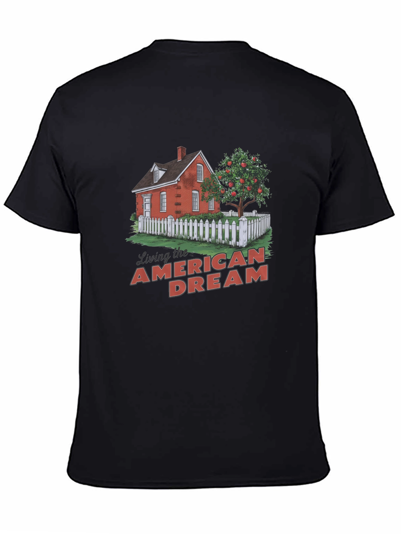 American Dream Graphic T-Shirt - Black