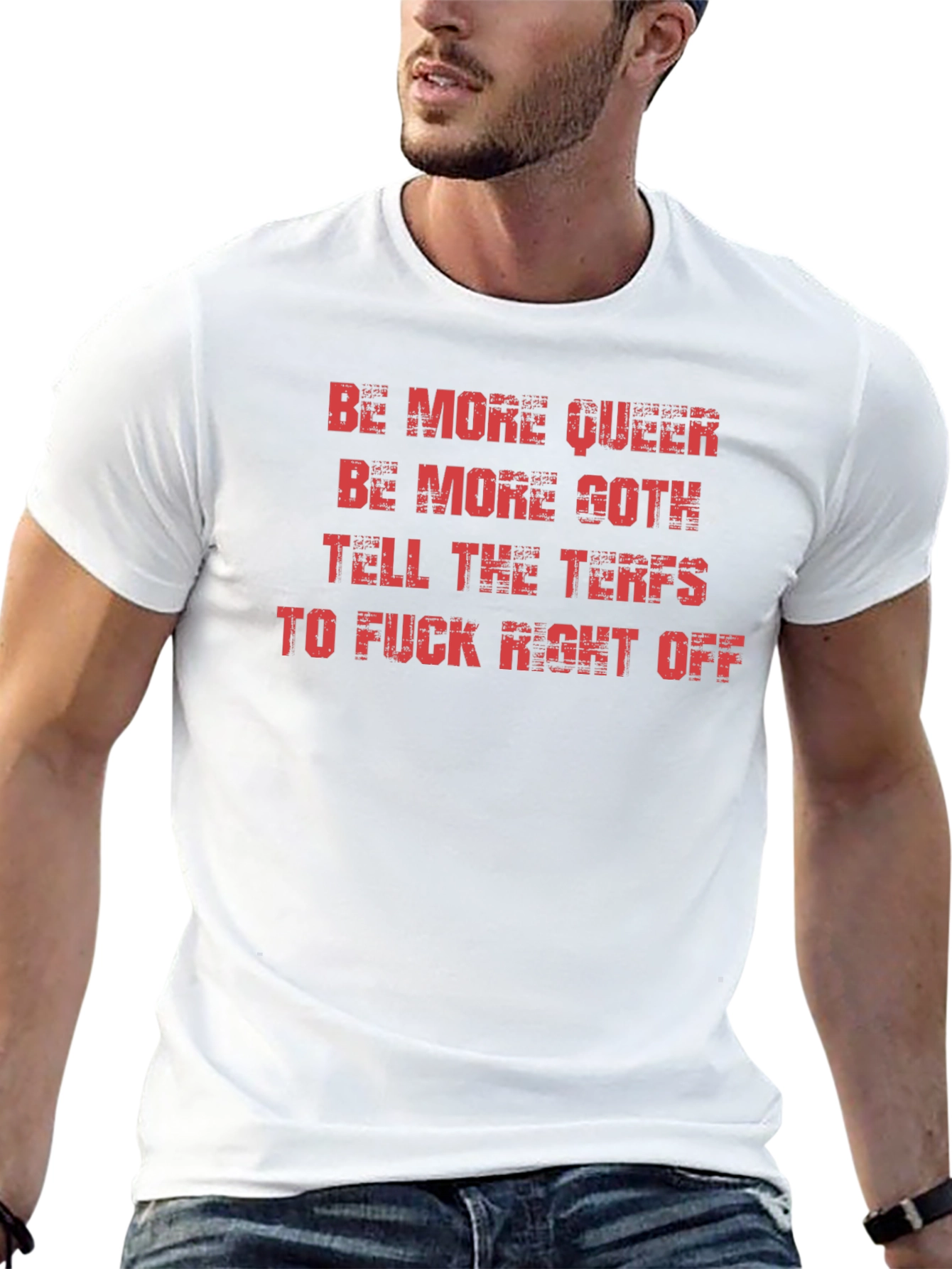 Be More Queer Goth T-Shirt