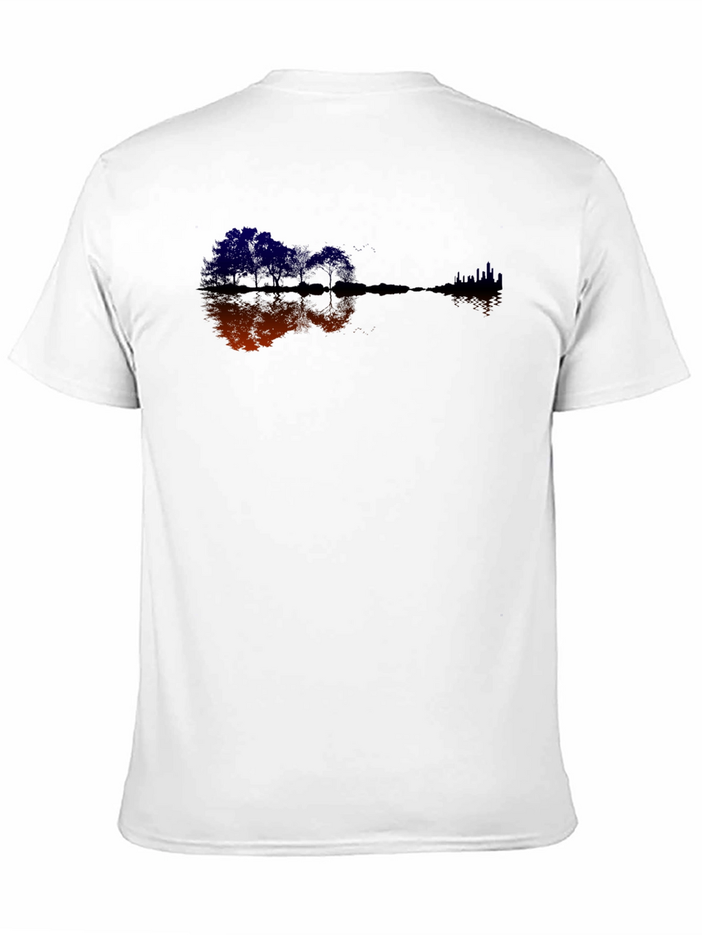 Guitar Trees Black Graphic Tee