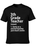 3th Grade Teacher Definition T-Shirt