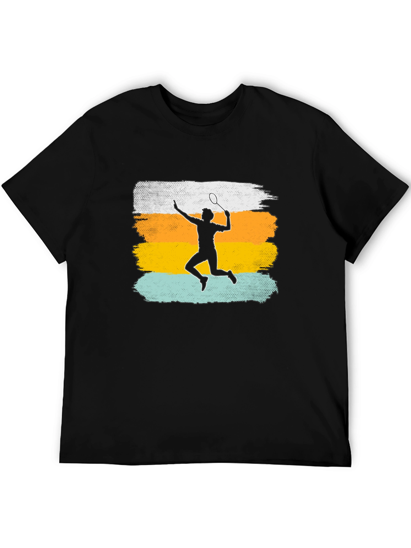Badminton Player Graphic T-Shirt