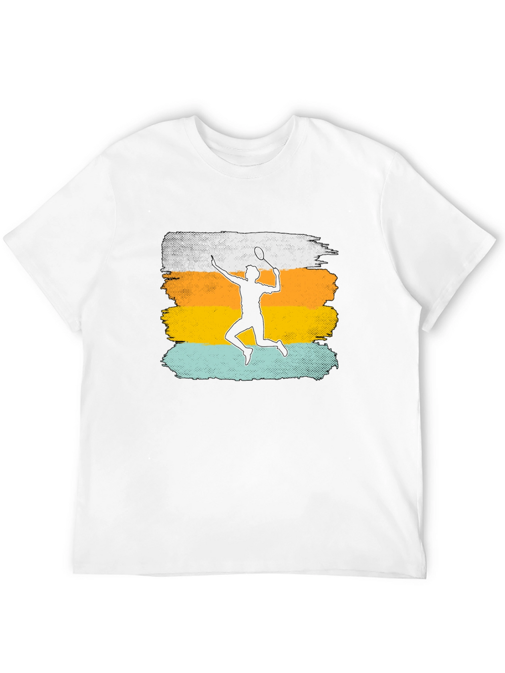 Badminton Player Graphic T-Shirt