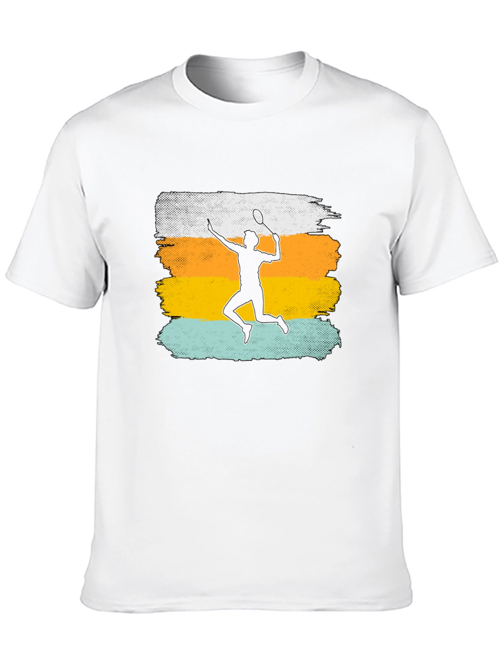 Badminton Player Graphic T-Shirt