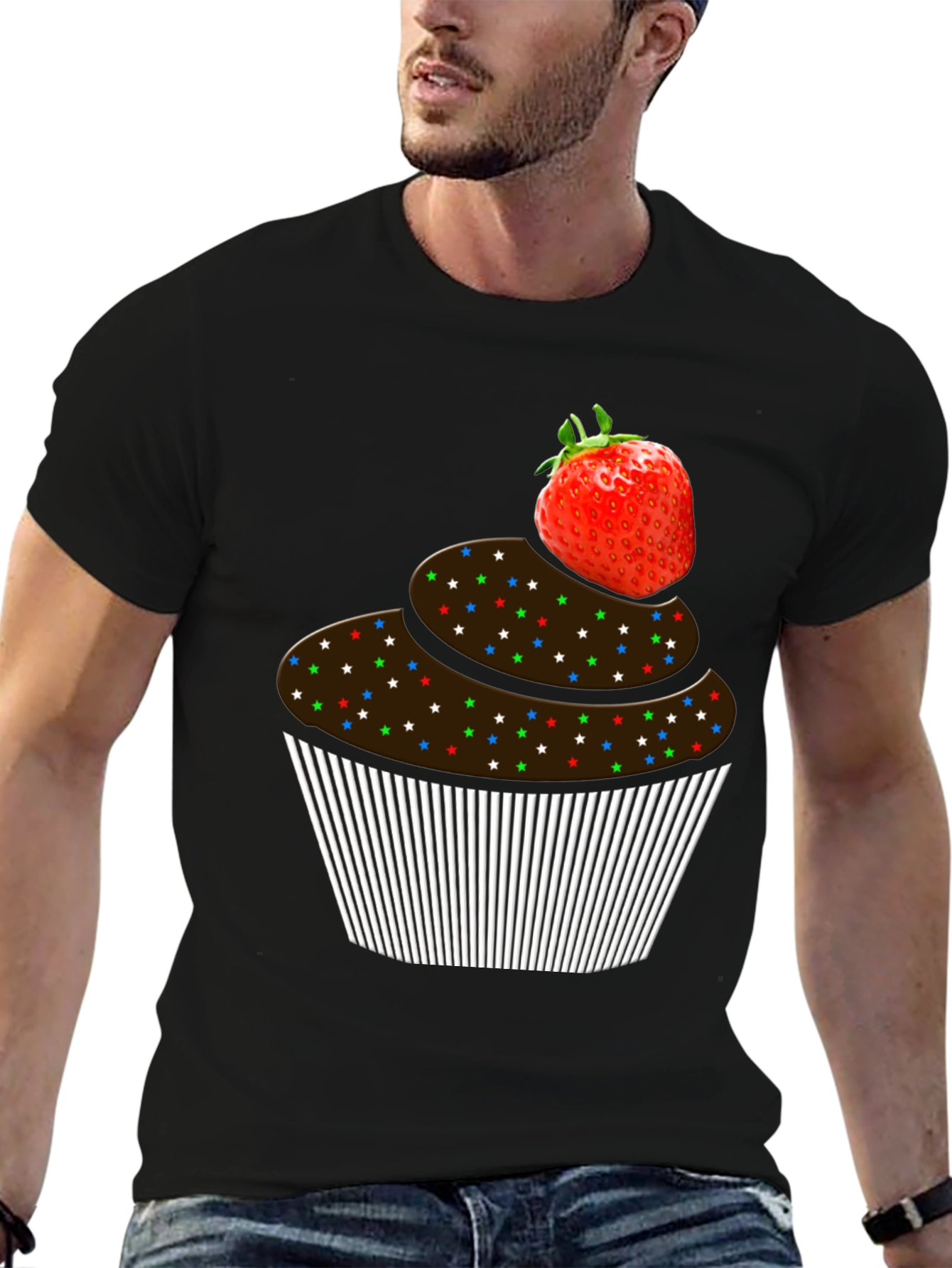 Cupcake Graphic T-Shirt - Sweet Treat Tee