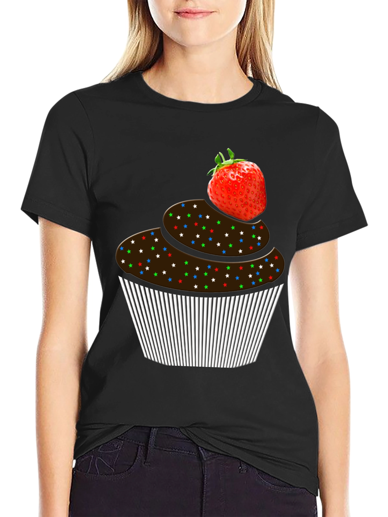 Cupcake Graphic T-Shirt - Sweet Treat Tee
