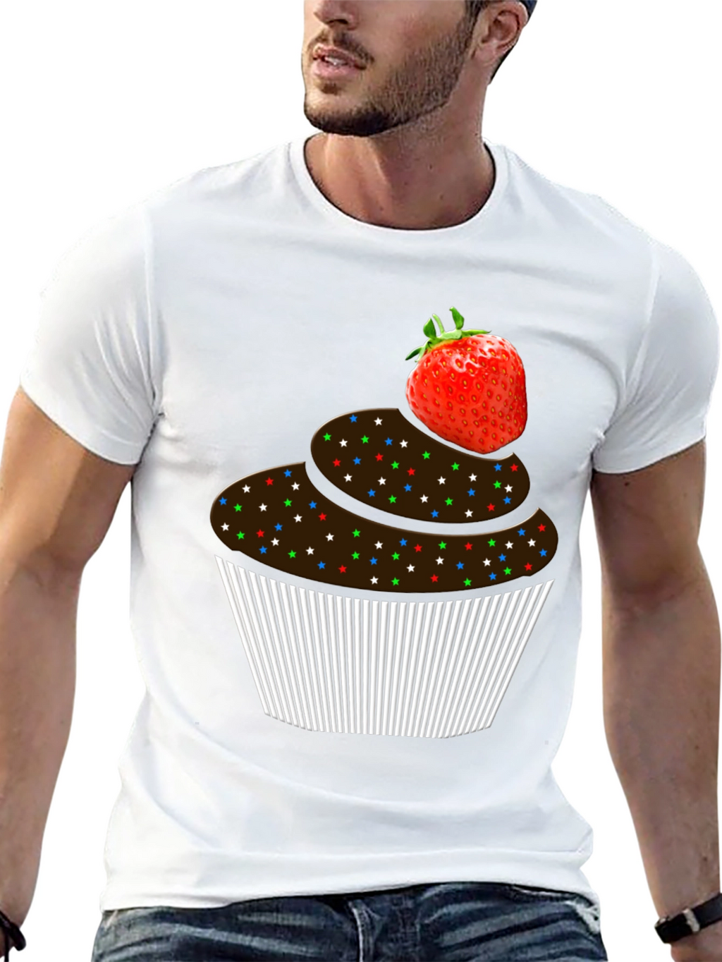 Cupcake Graphic T-Shirt - Sweet Treat Tee