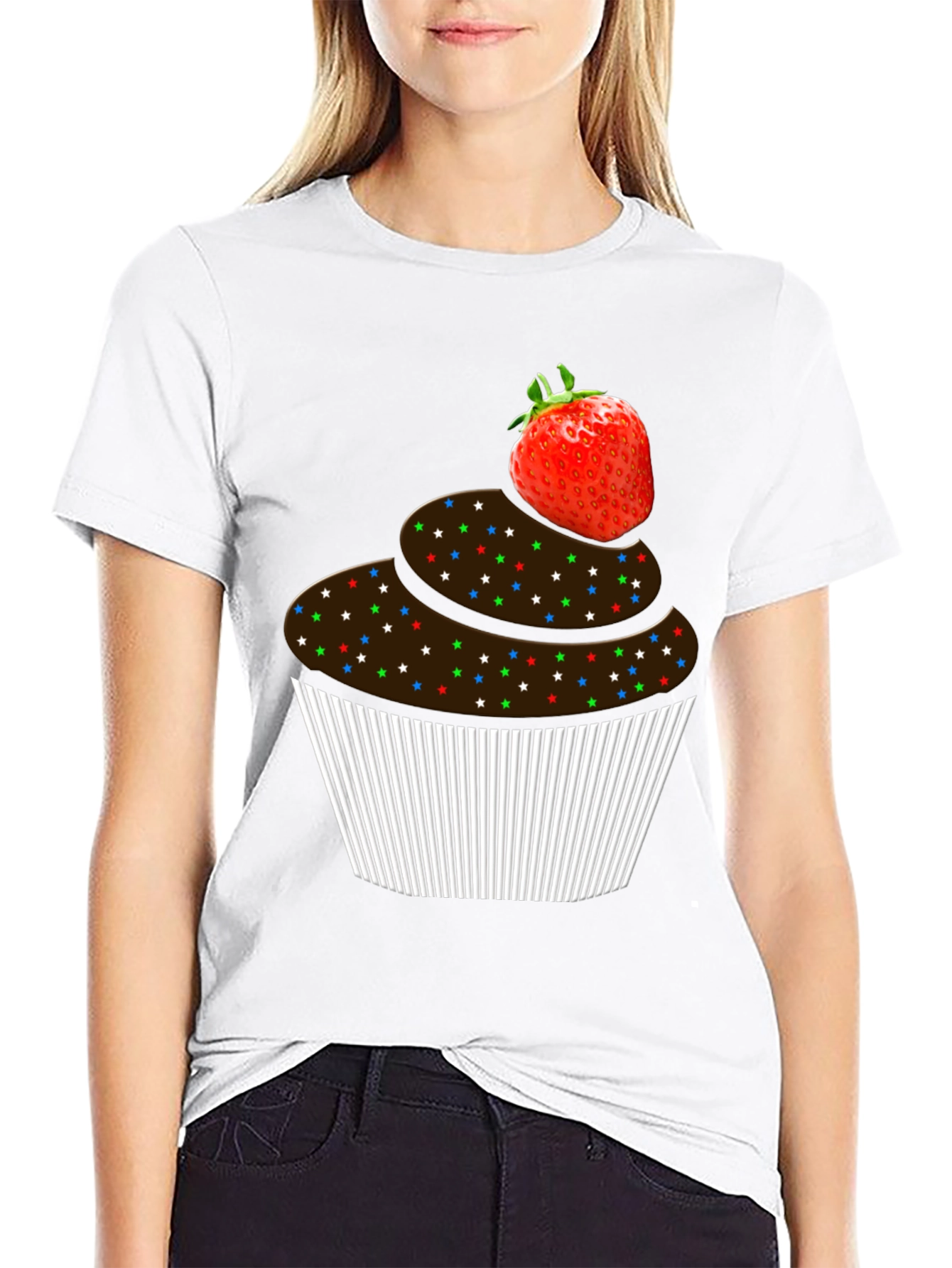 Cupcake Graphic T-Shirt - Sweet Treat Tee