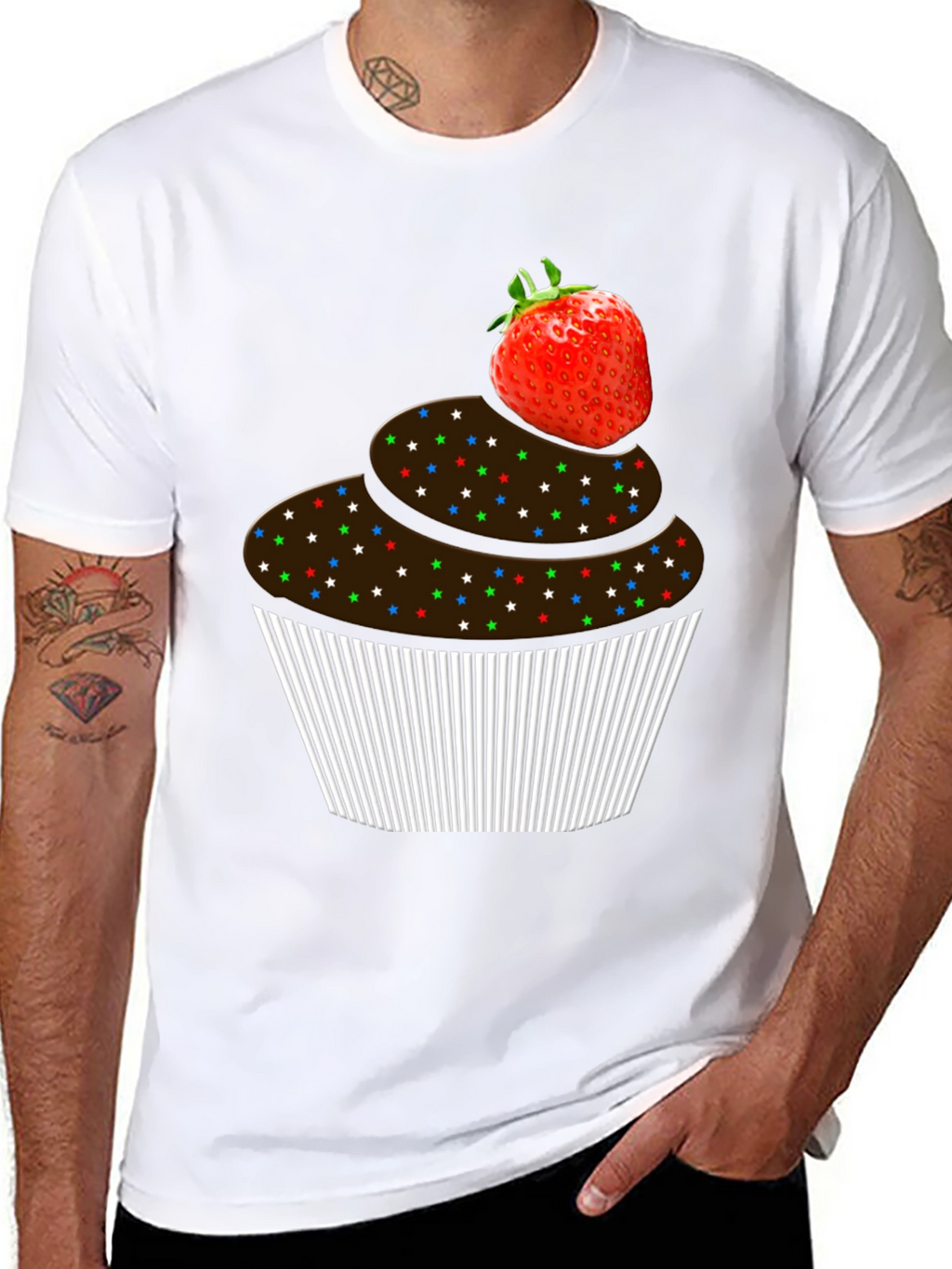 Cupcake Graphic T-Shirt - Sweet Treat Tee