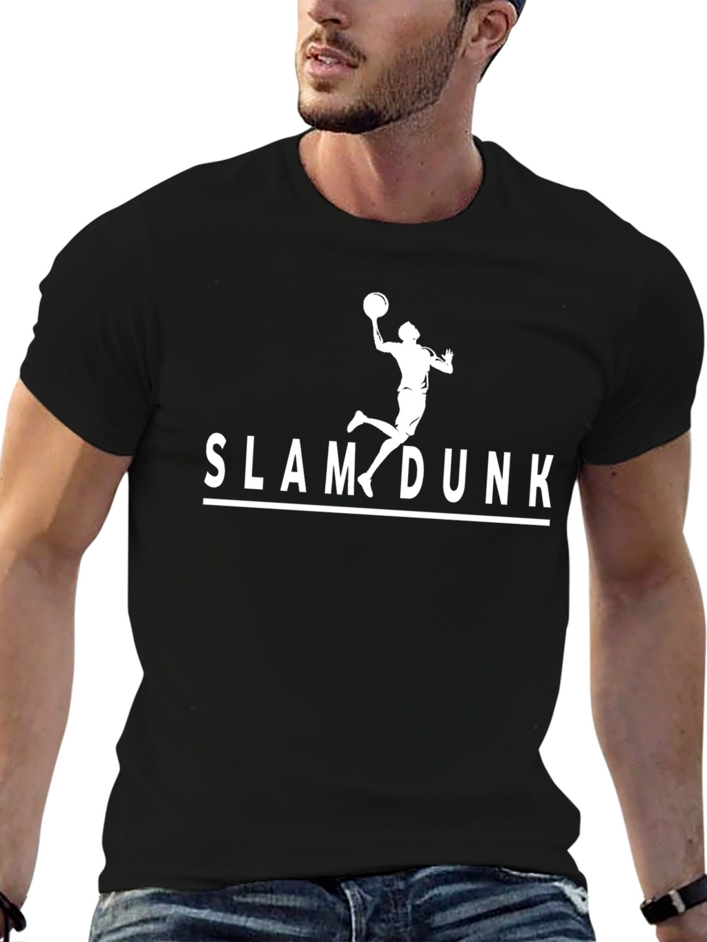 Slam Dunk Black T-Shirt
