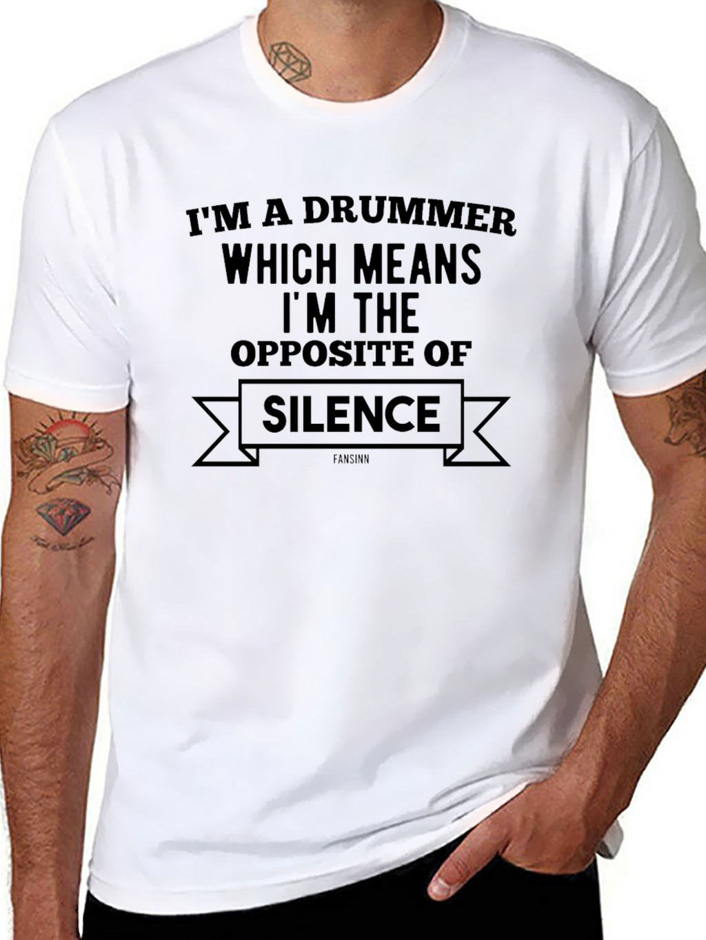 Im a Drummer T-Shirt - Funny Music Lover Tee