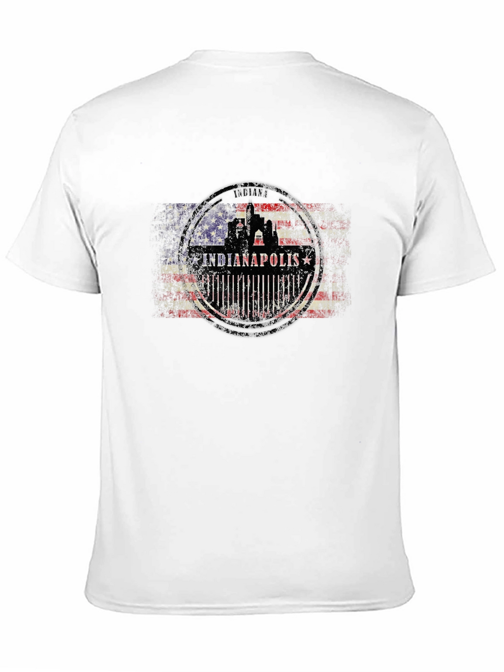 Indianapolis American Flag T-Shirt
