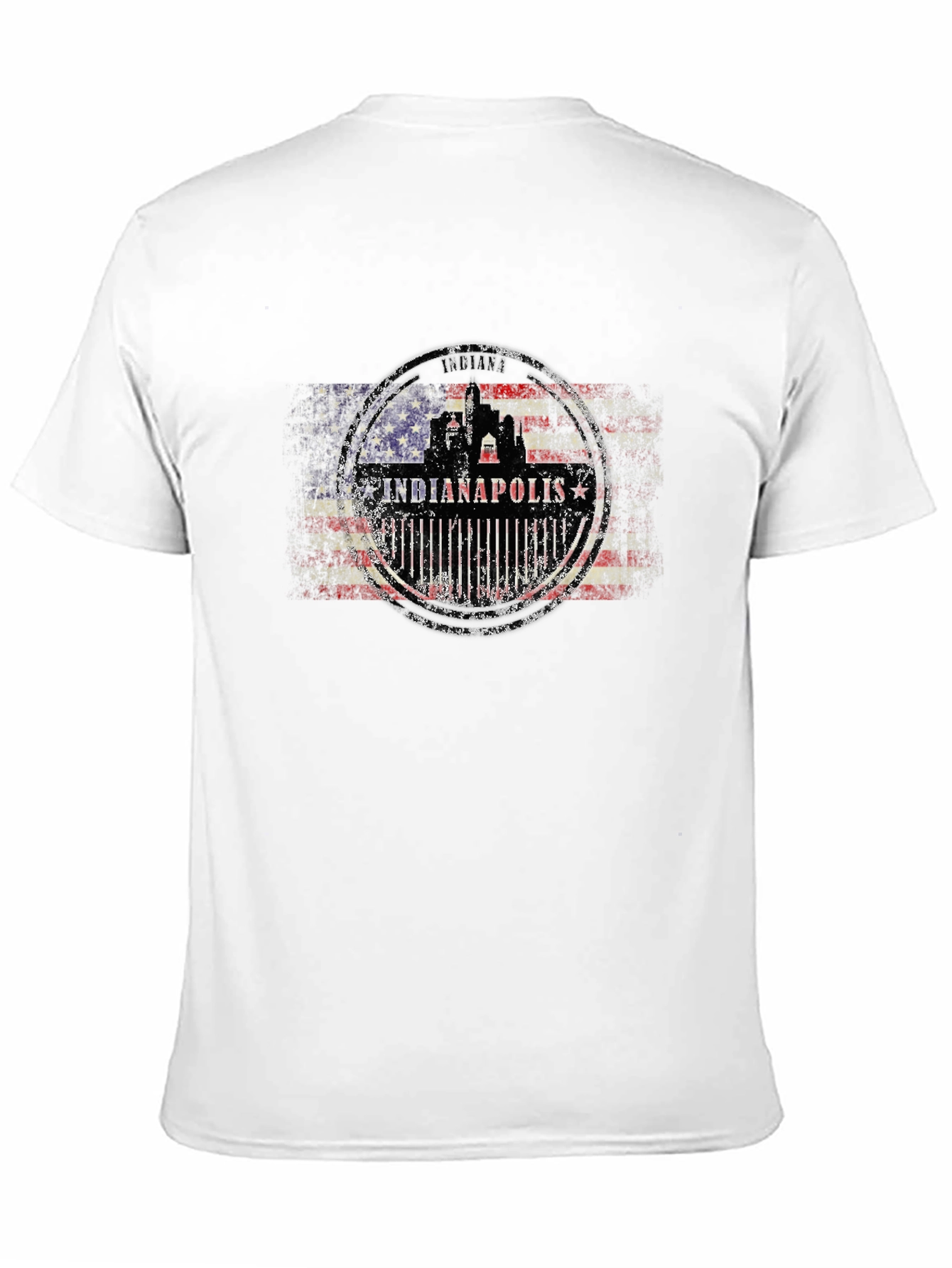 Indianapolis American Flag T-Shirt
