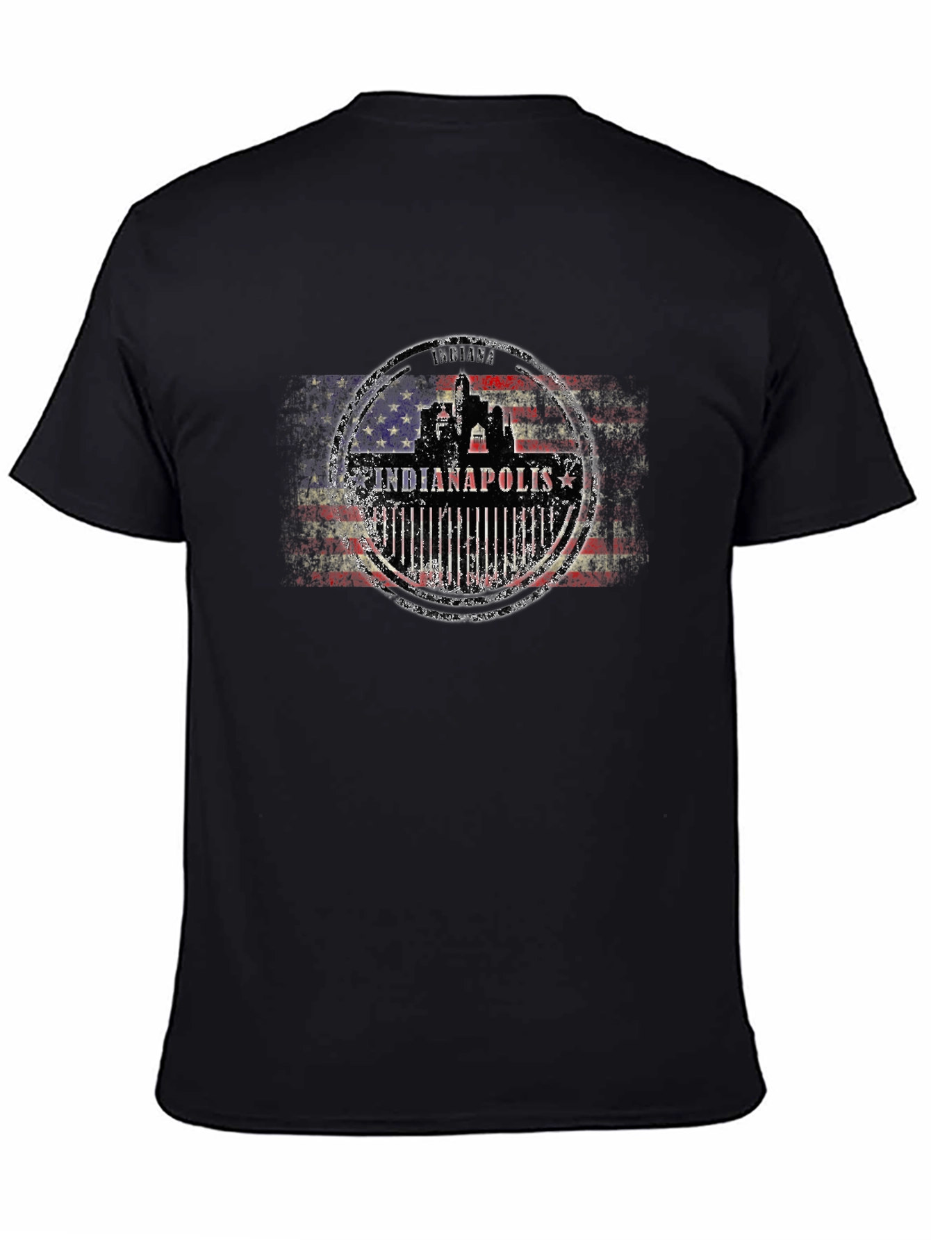 Indianapolis American Flag T-Shirt