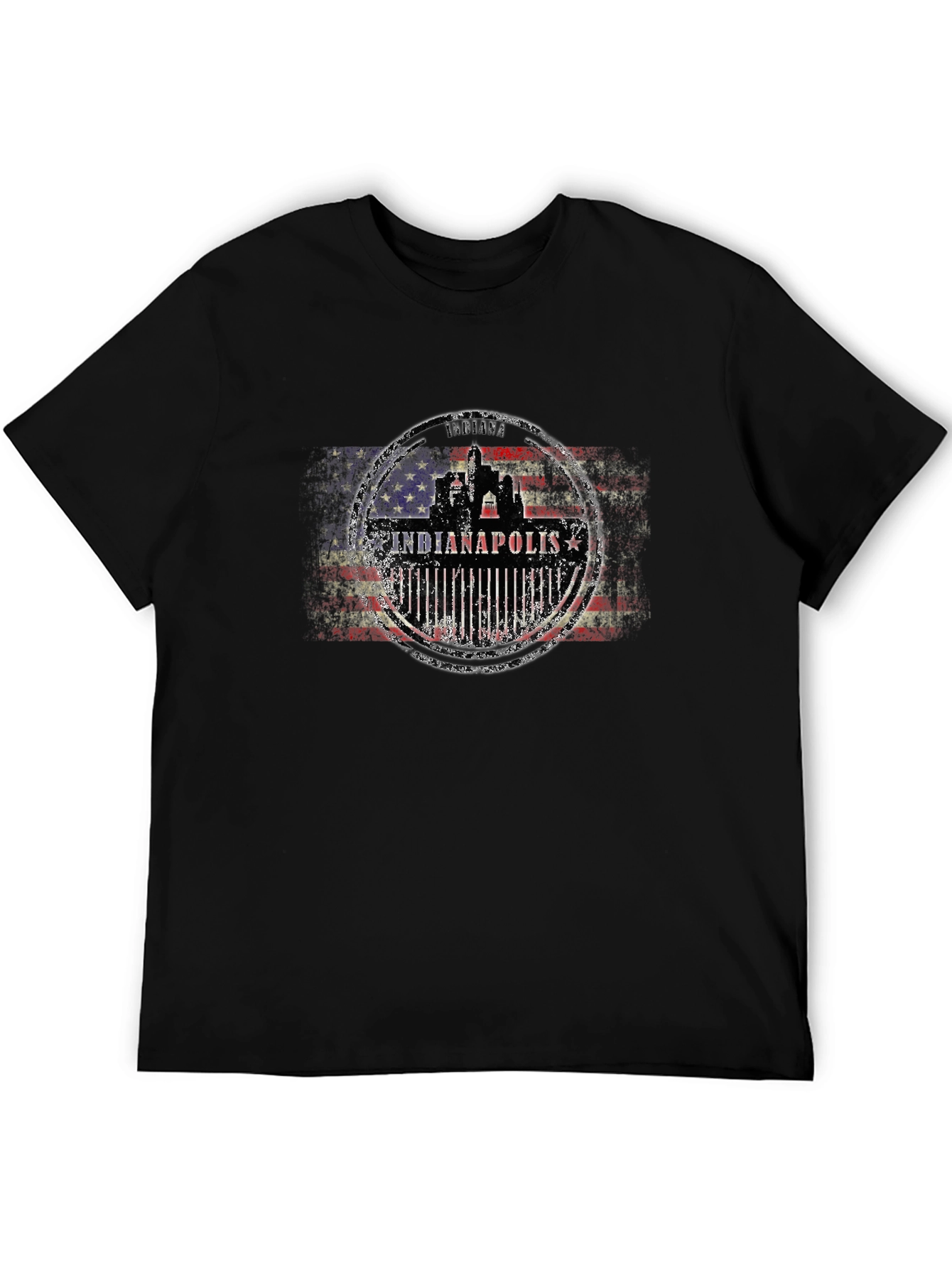Indianapolis American Flag T-Shirt