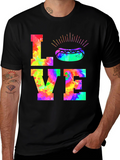 Love Hot Dogs Graphic T-Shirt