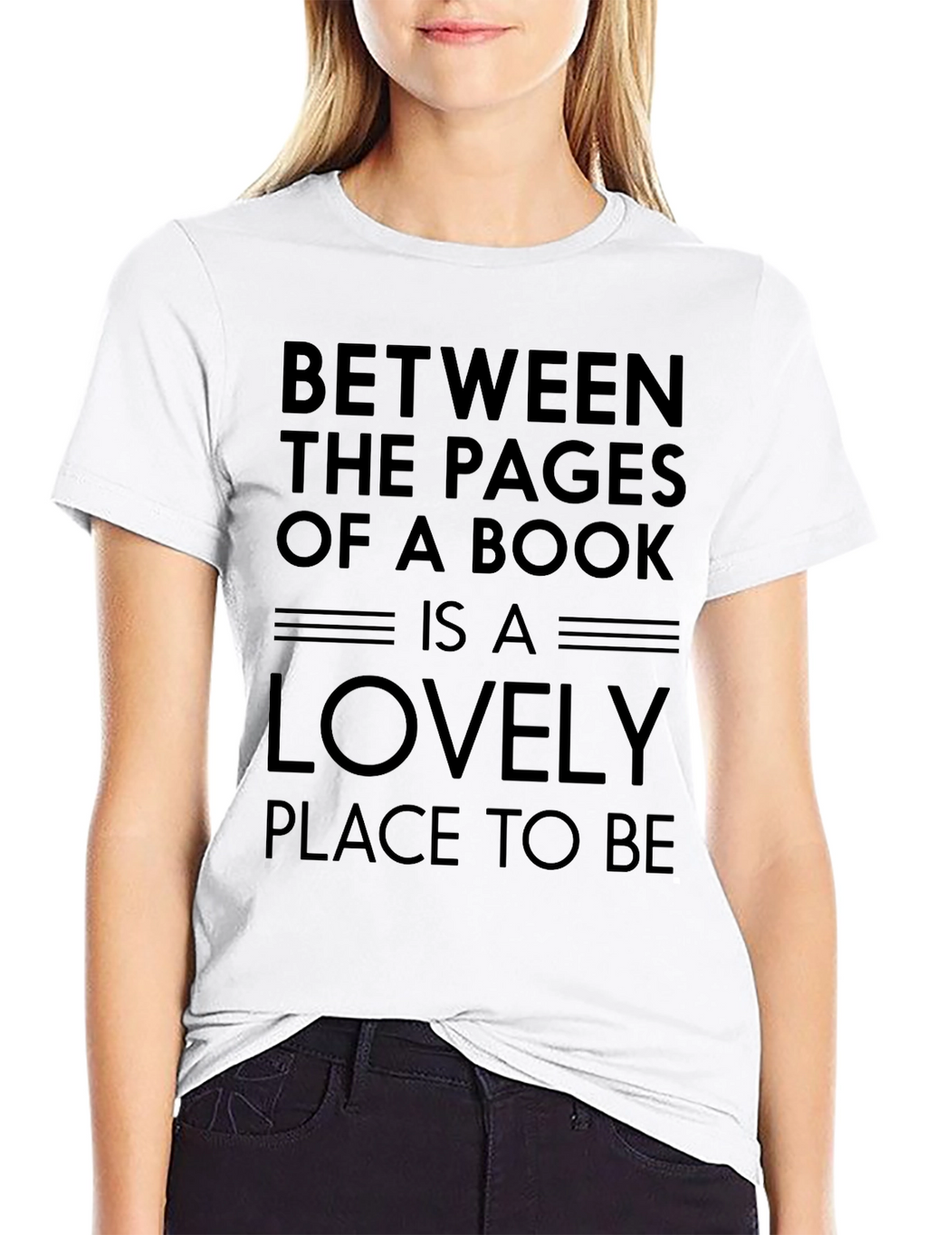 Between the Pages T-Shirt - Reading Lovers Tee