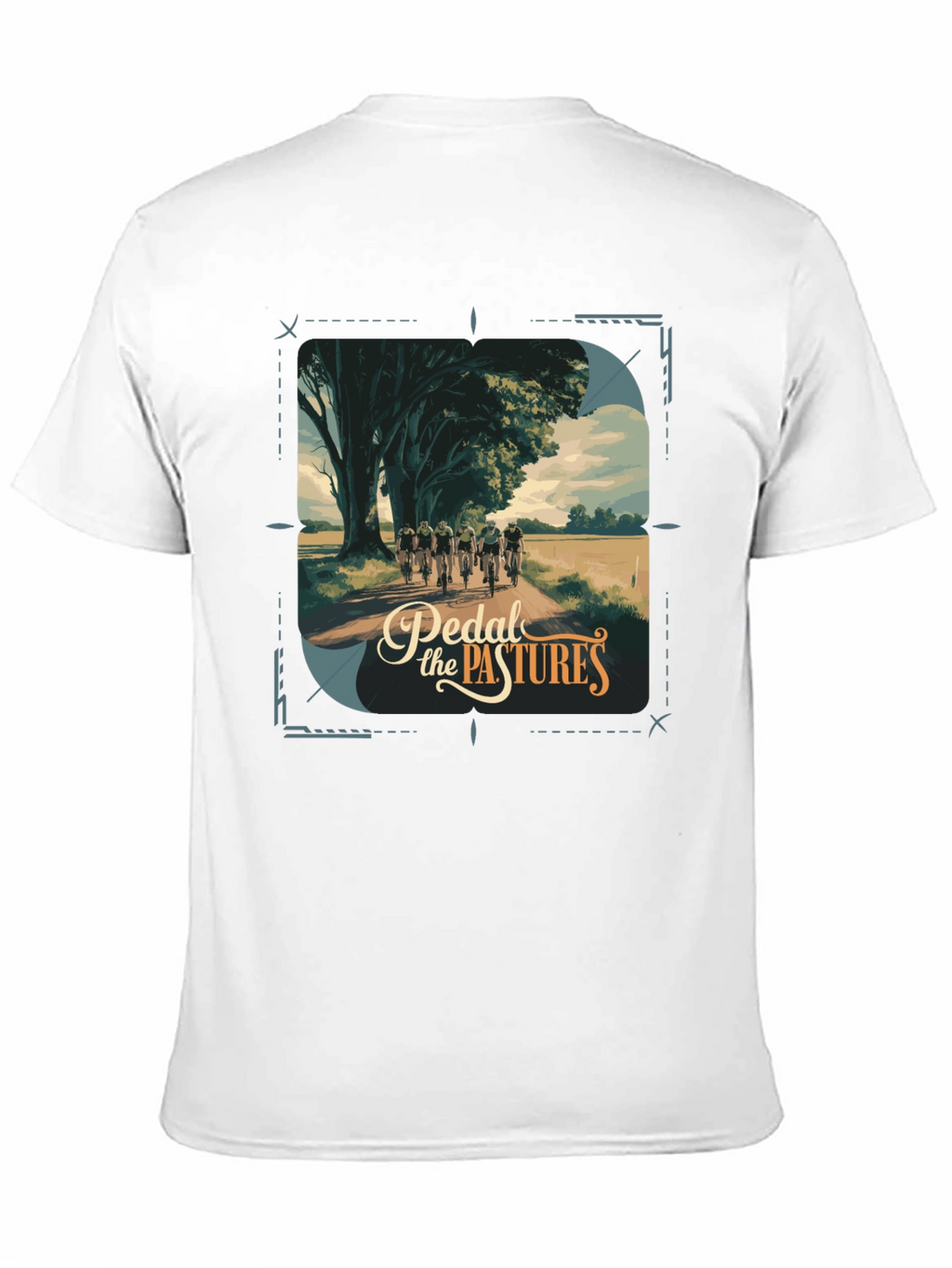 Pedal the Pastures Graphic T-Shirt