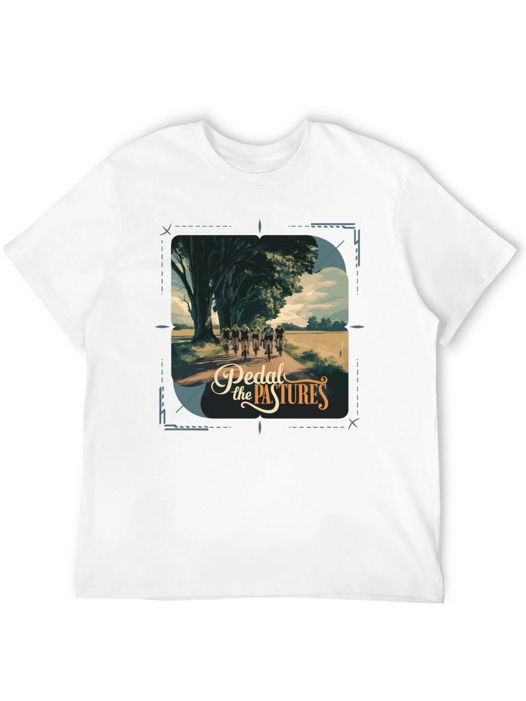 Pedal the Pastures Graphic T-Shirt