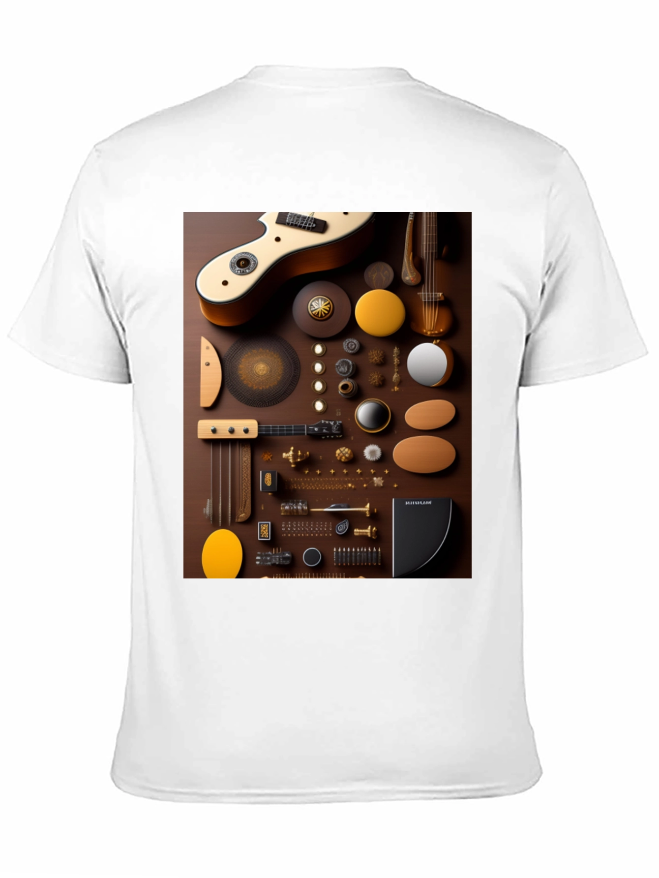 Abstract Music Instrument T-Shirt