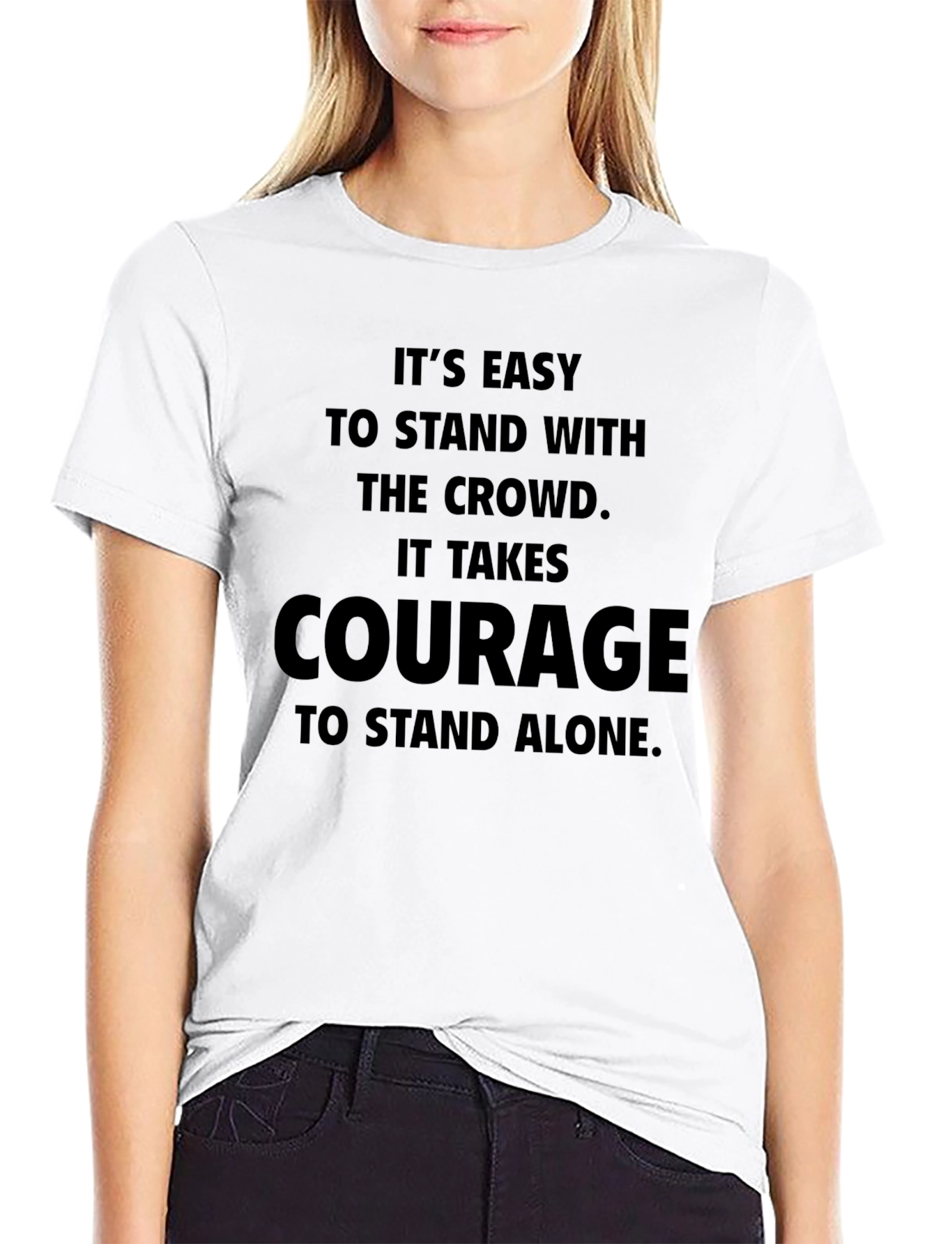 Courage Graphic T-Shirt - Stand Alone