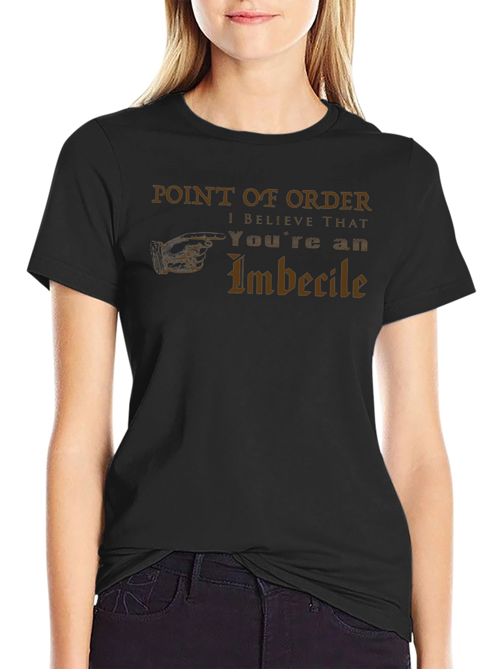 Point of Order Funny Sarcastic T-Shirt