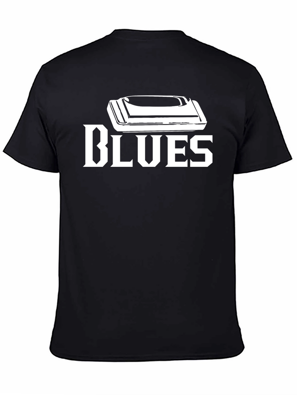 Blues Harmonica T-Shirt - Music Lover Tee