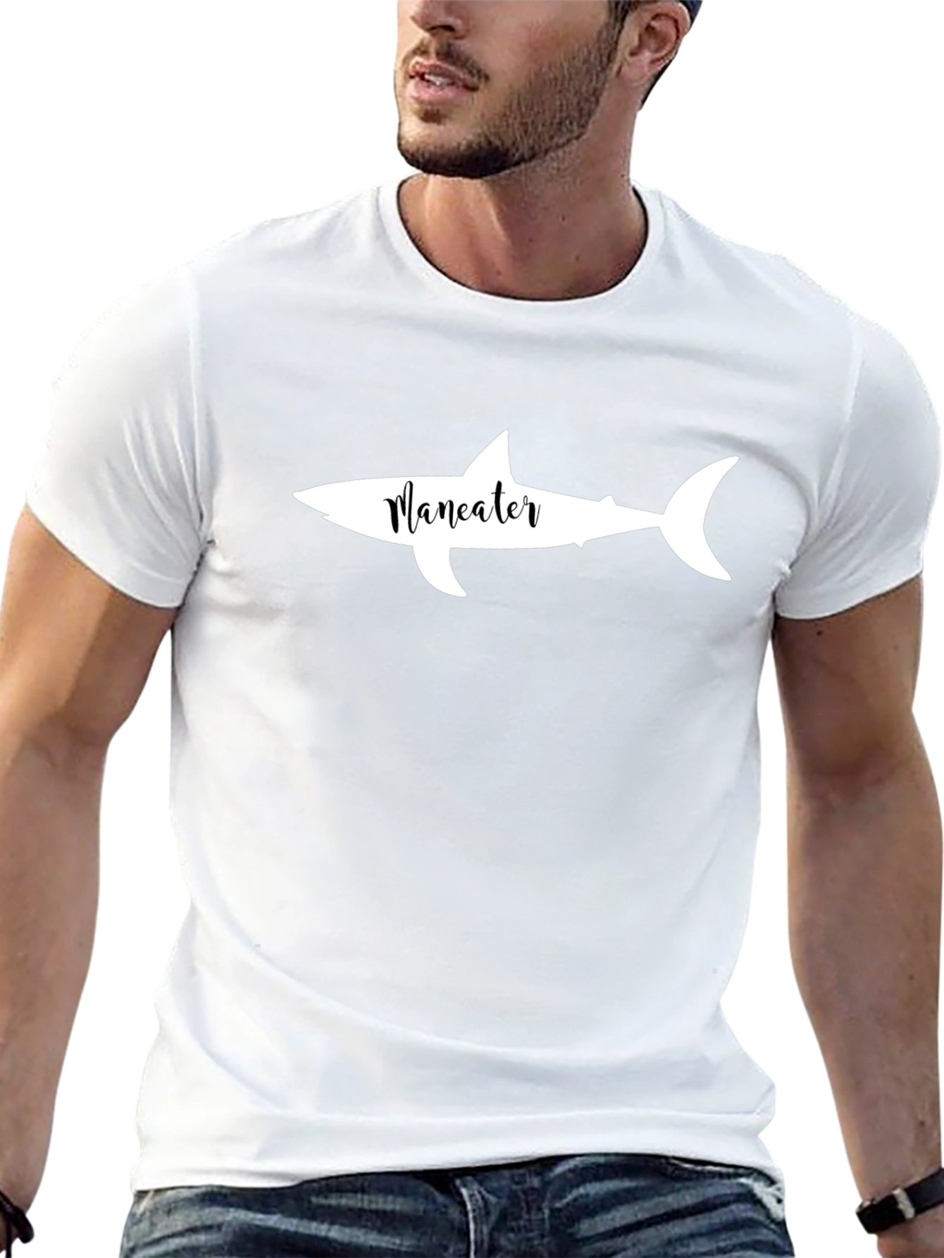 Maneater Shark Graphic T-Shirt