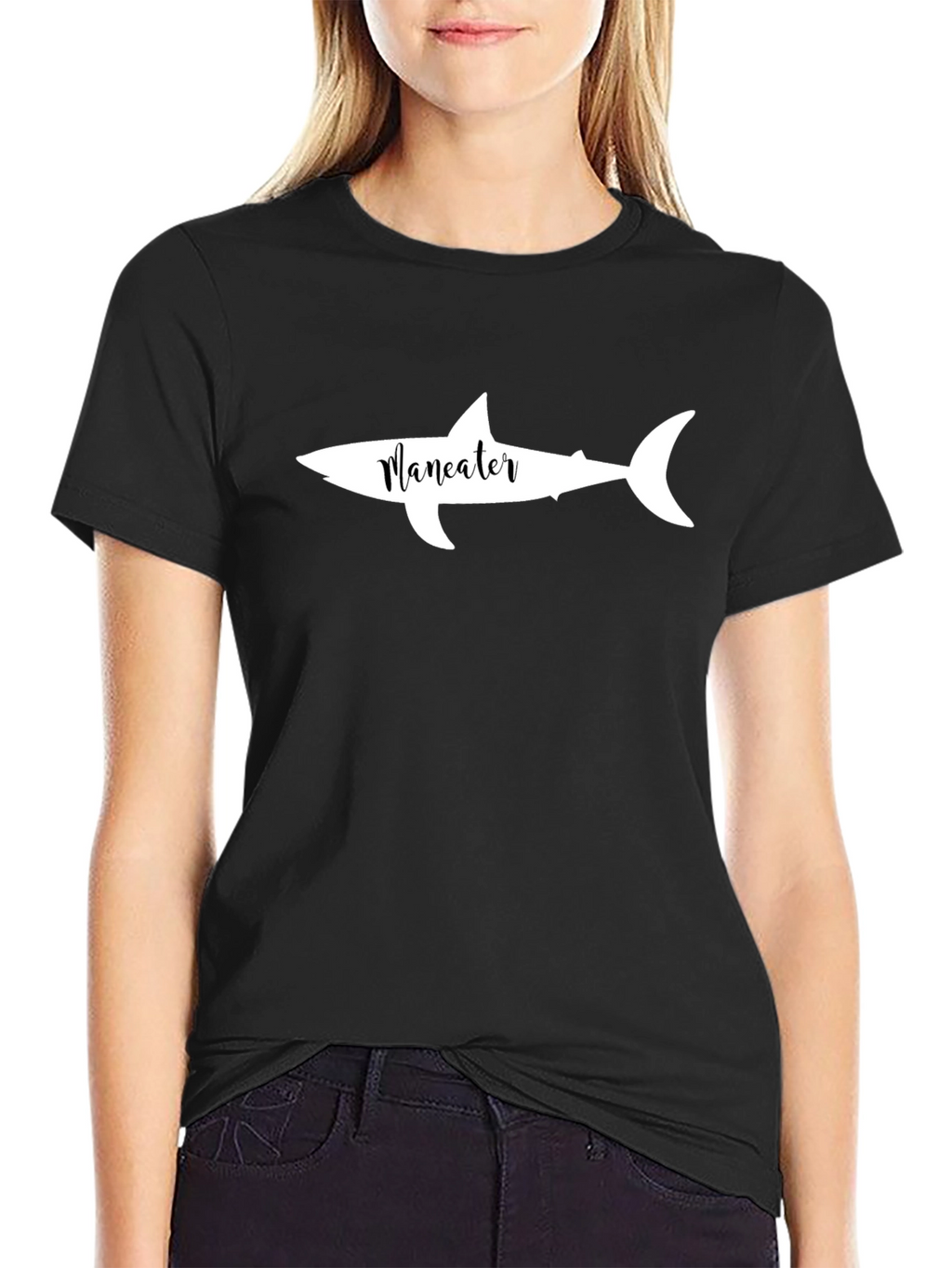 Maneater Shark Graphic T-Shirt