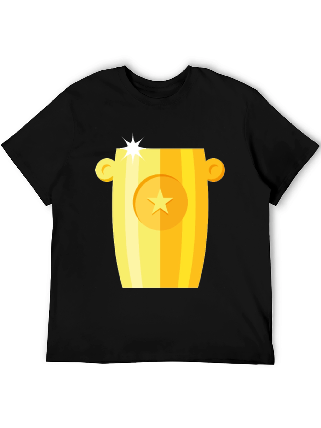 Golden Trophy Graphic T-Shirt