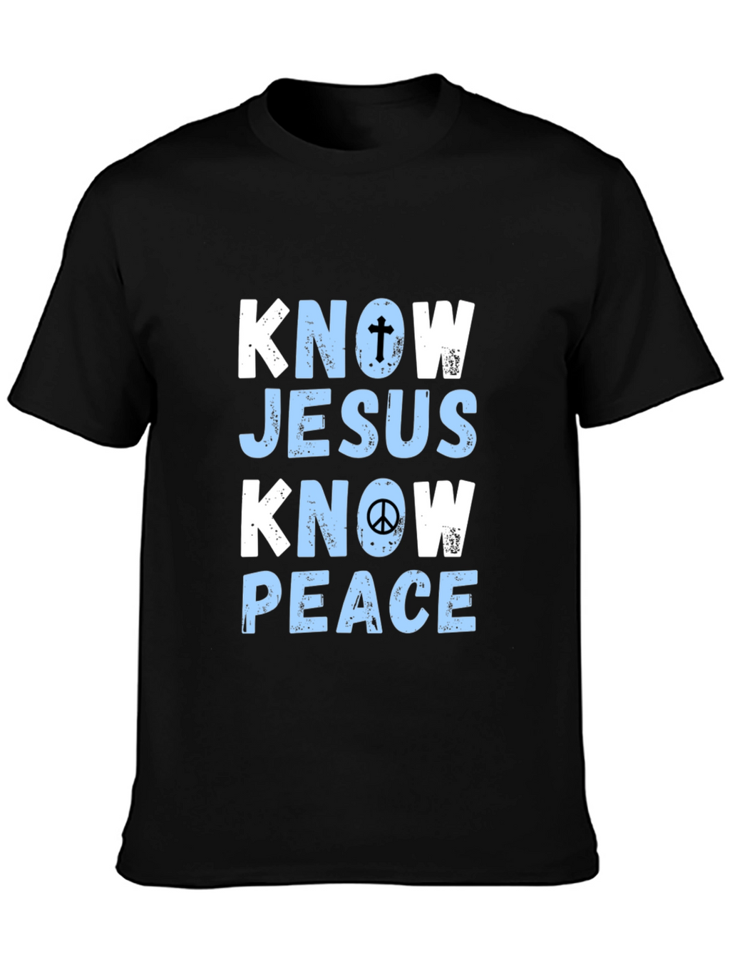 Know Jesus Know Peace Graphic Tee