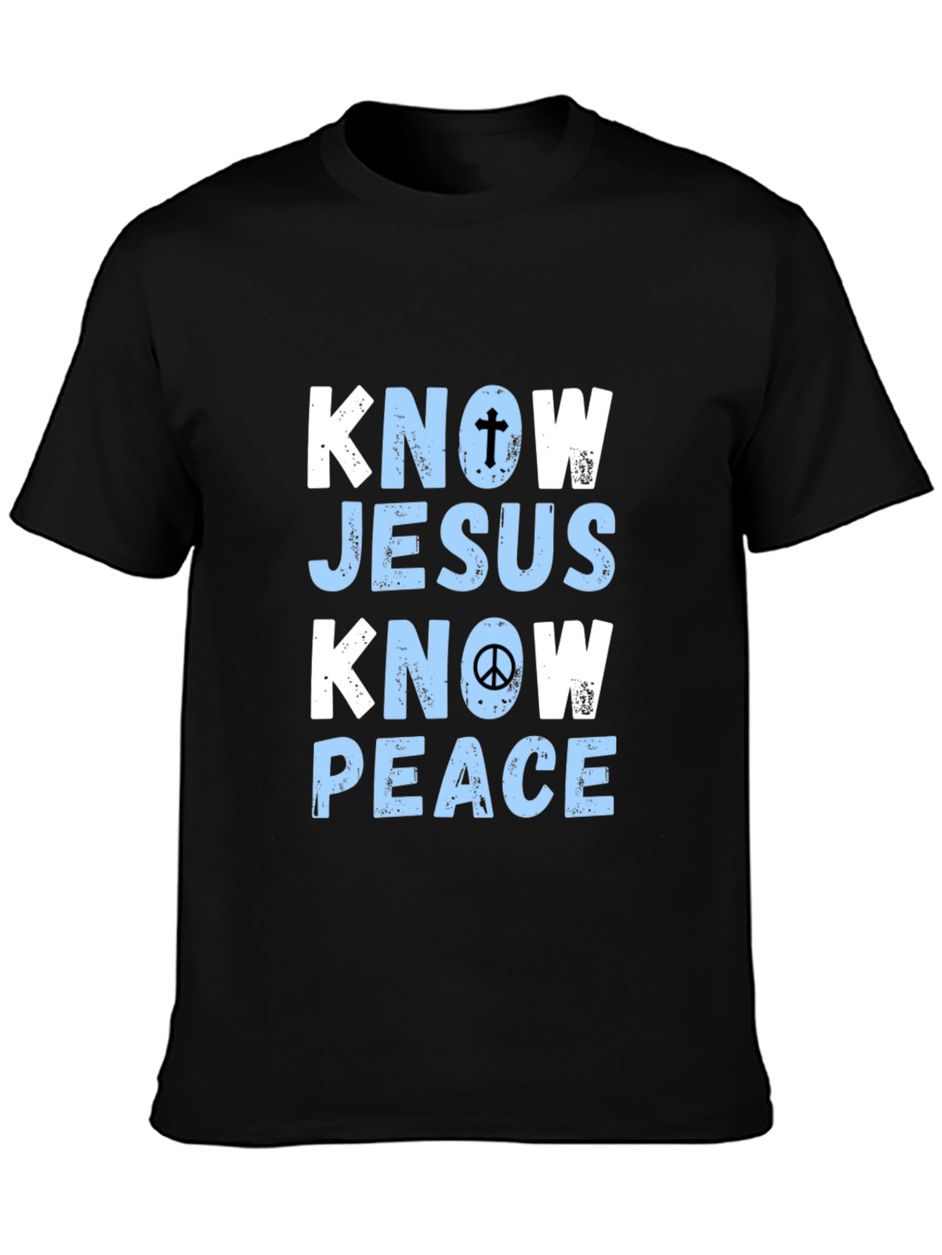 Know Jesus Know Peace Graphic Tee