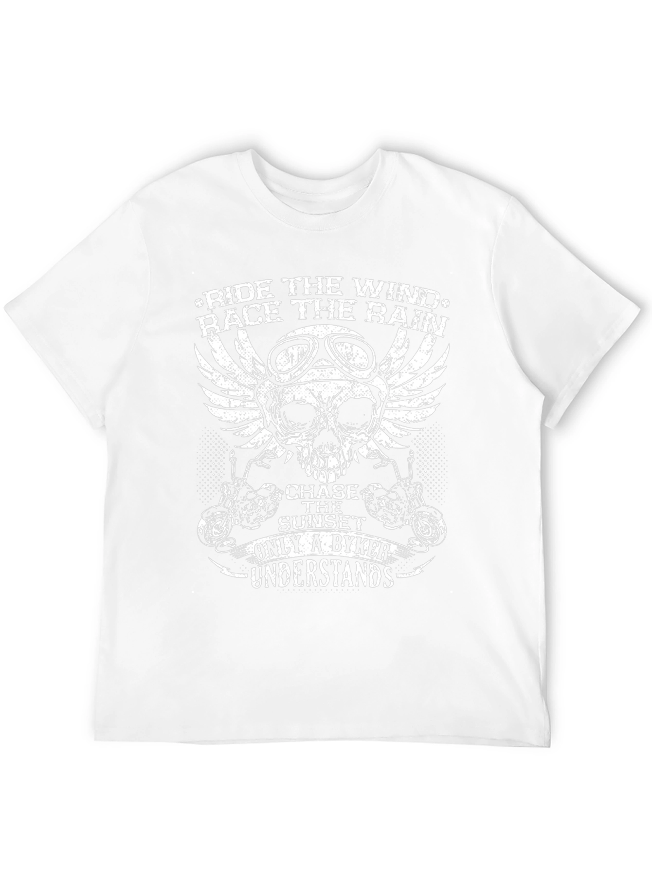 Ride the Wind Biker Graphic T-Shirt