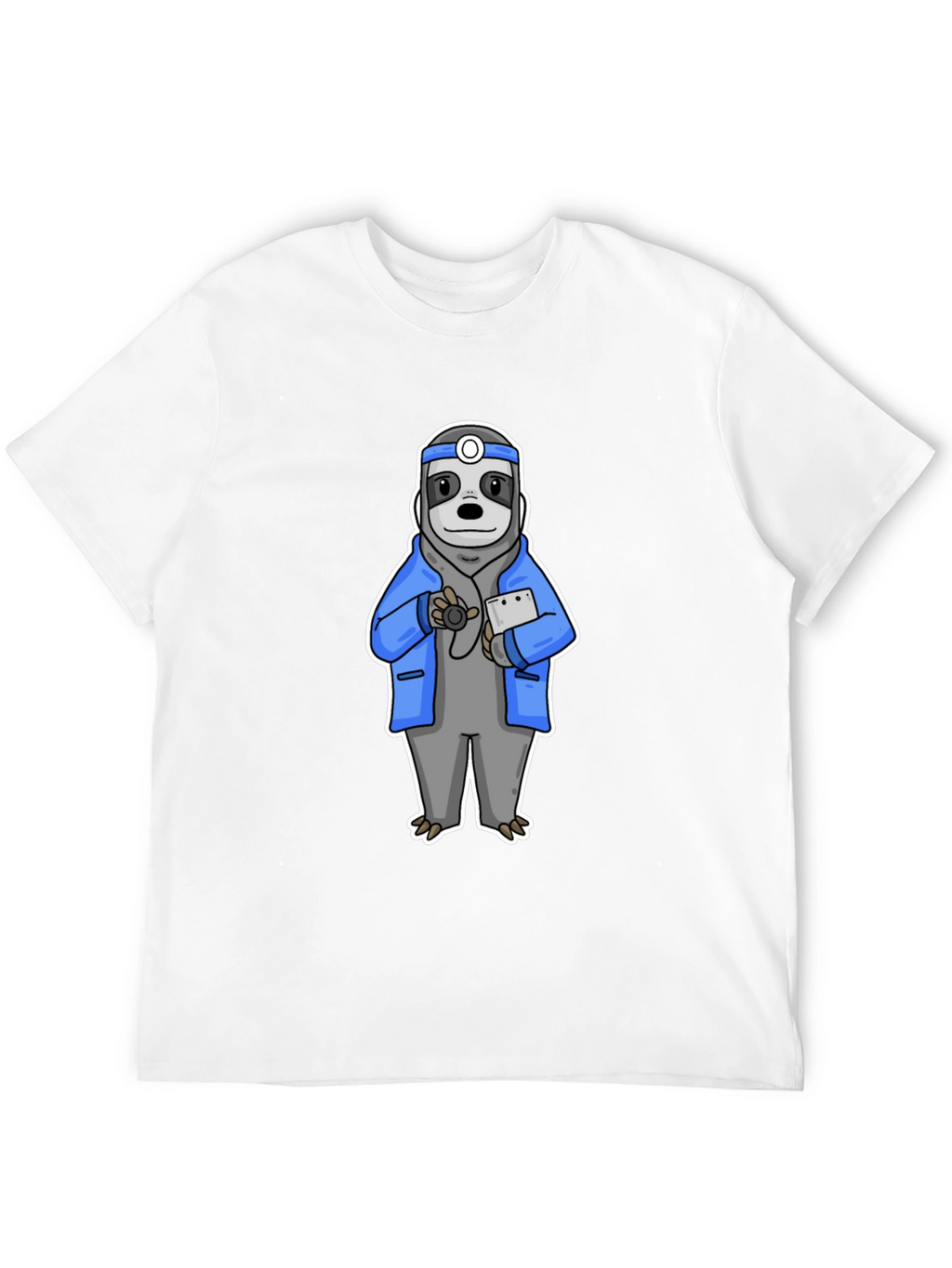 Sloth Doctor Graphic T-Shirt