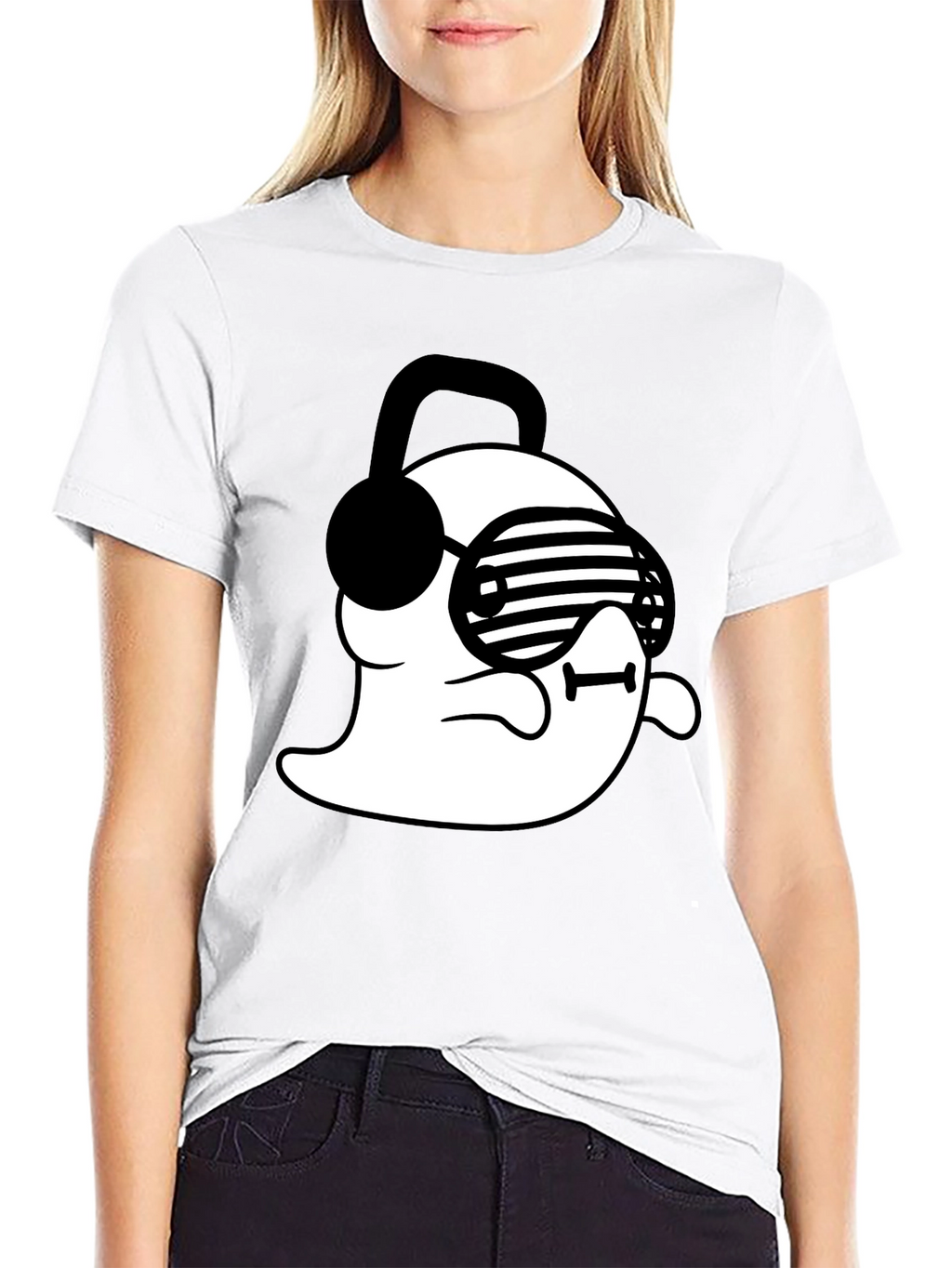 Ghost DJ Graphic Tee - Cool & Casual Style