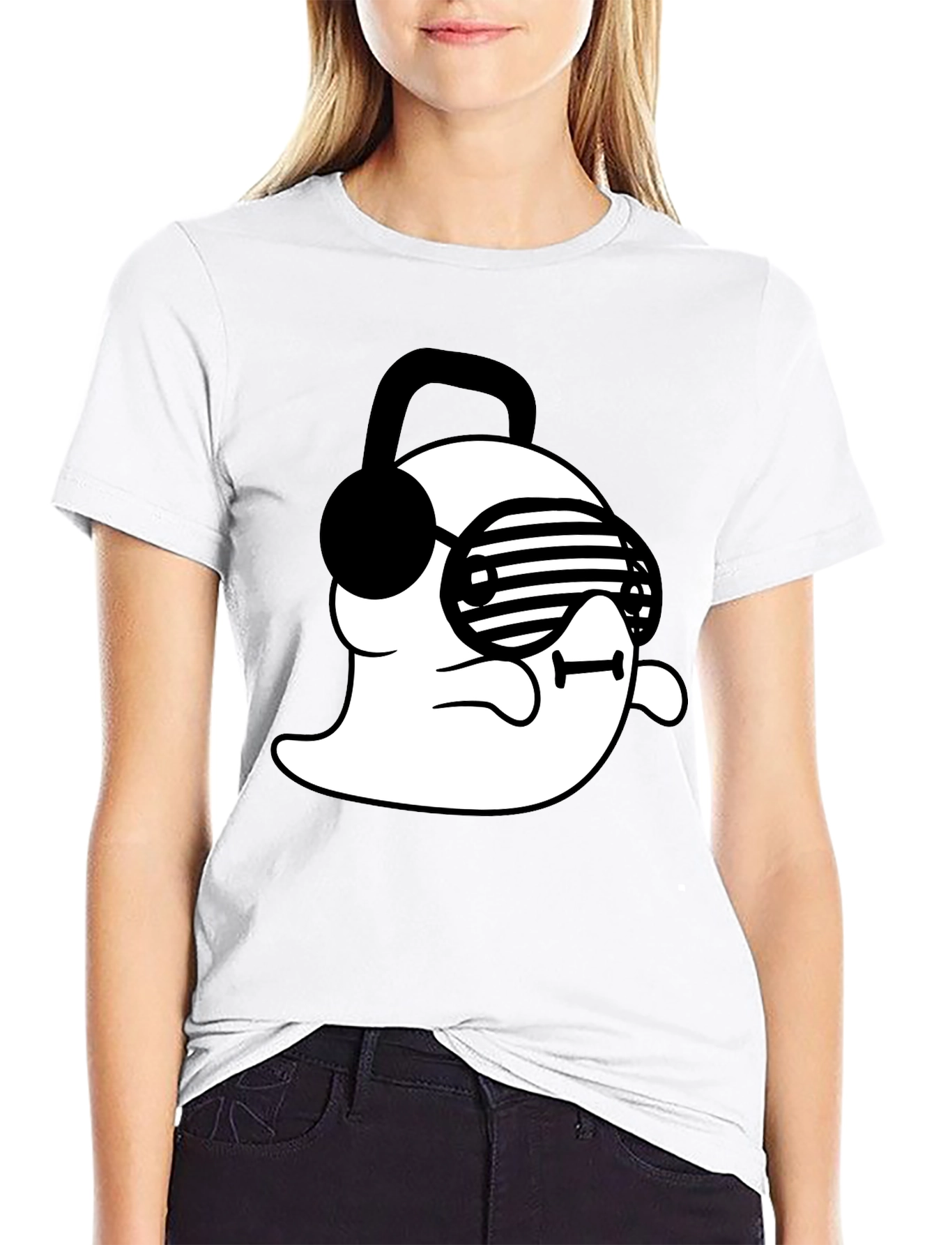 Ghost DJ Graphic Tee - Cool & Casual Style