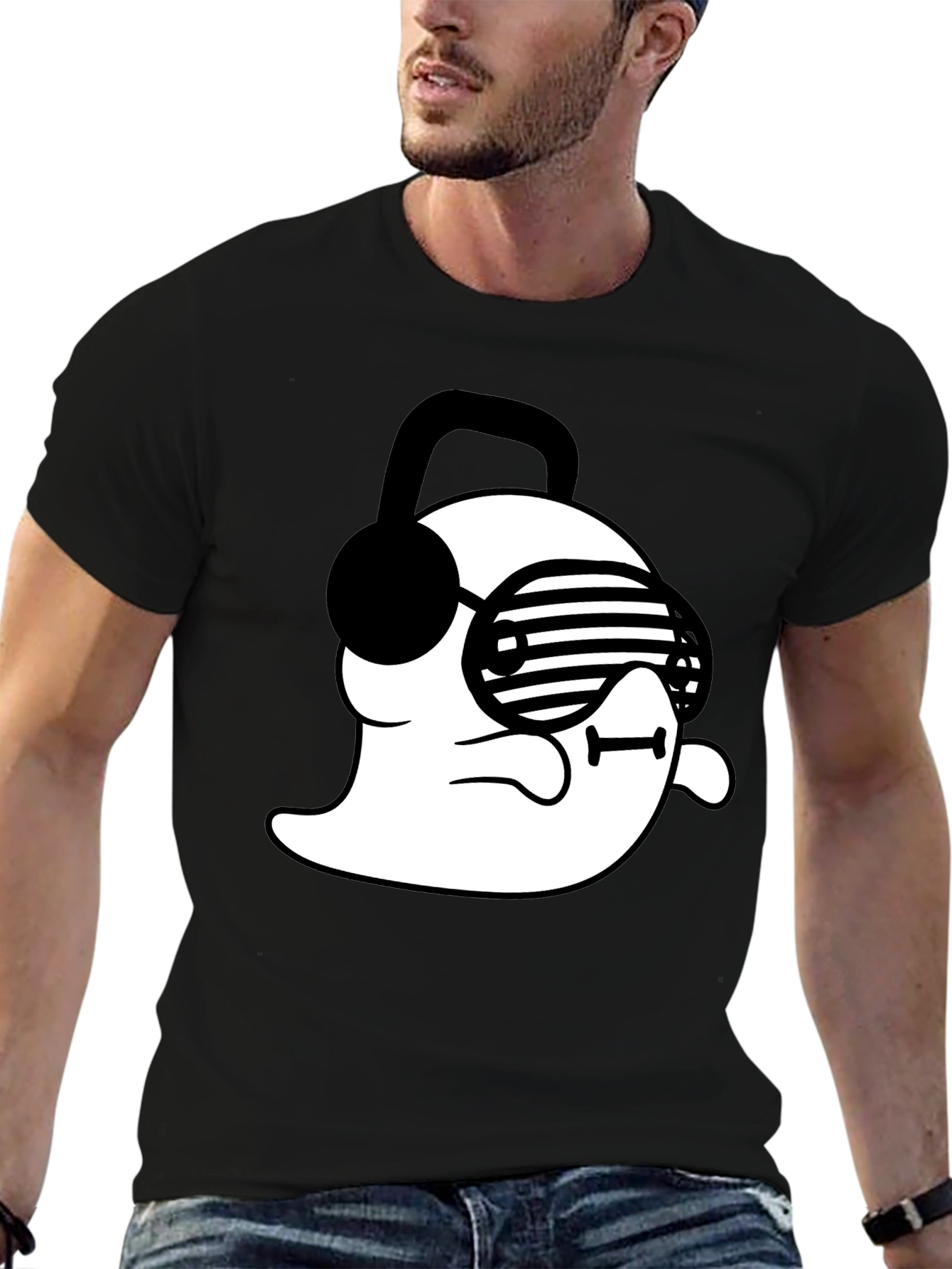 Ghost DJ Graphic Tee - Cool & Casual Style