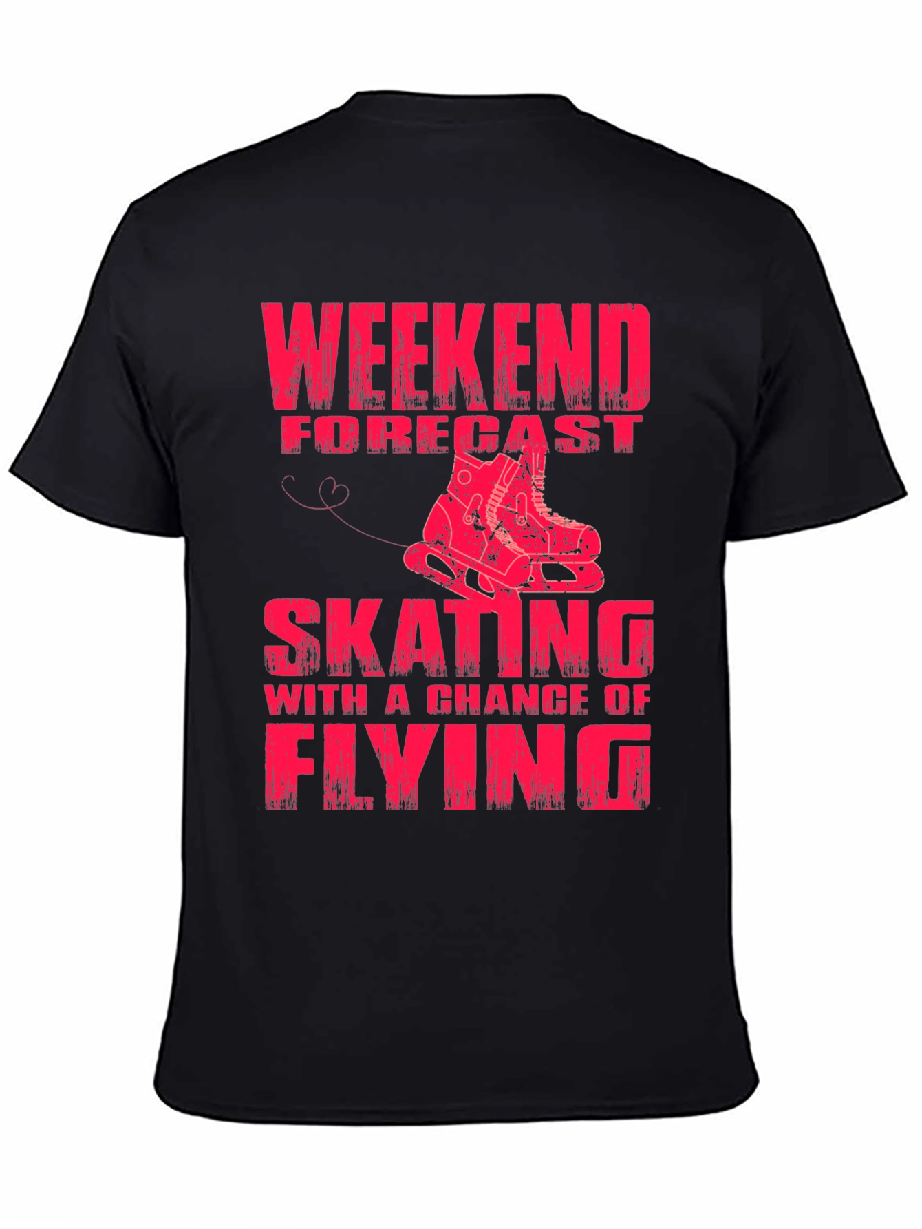 Skating Weekend Forecast Graphic Tee