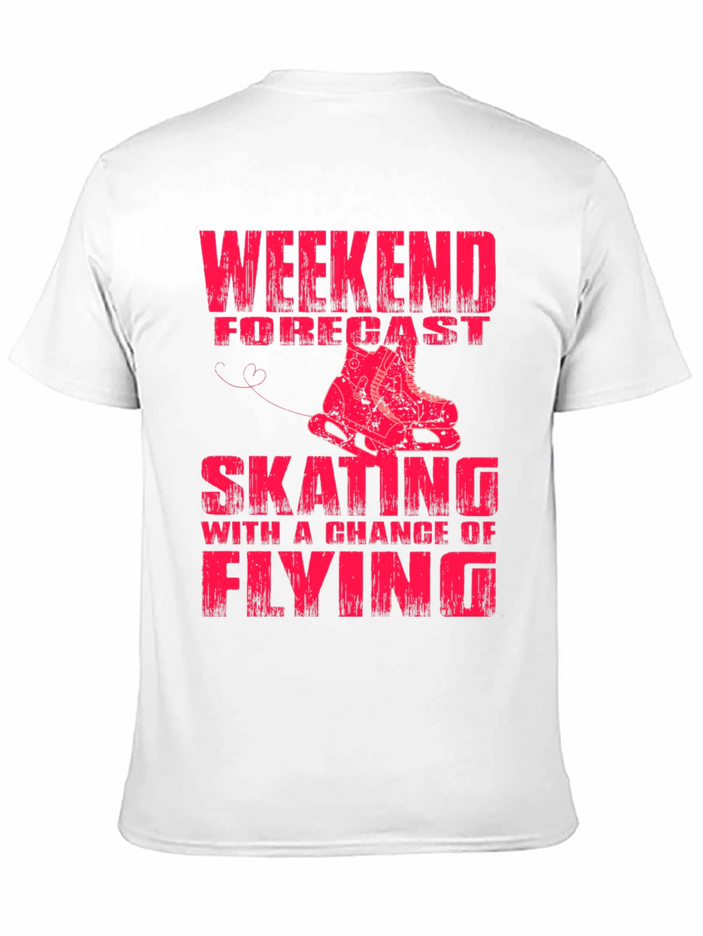 Skating Weekend Forecast Graphic Tee