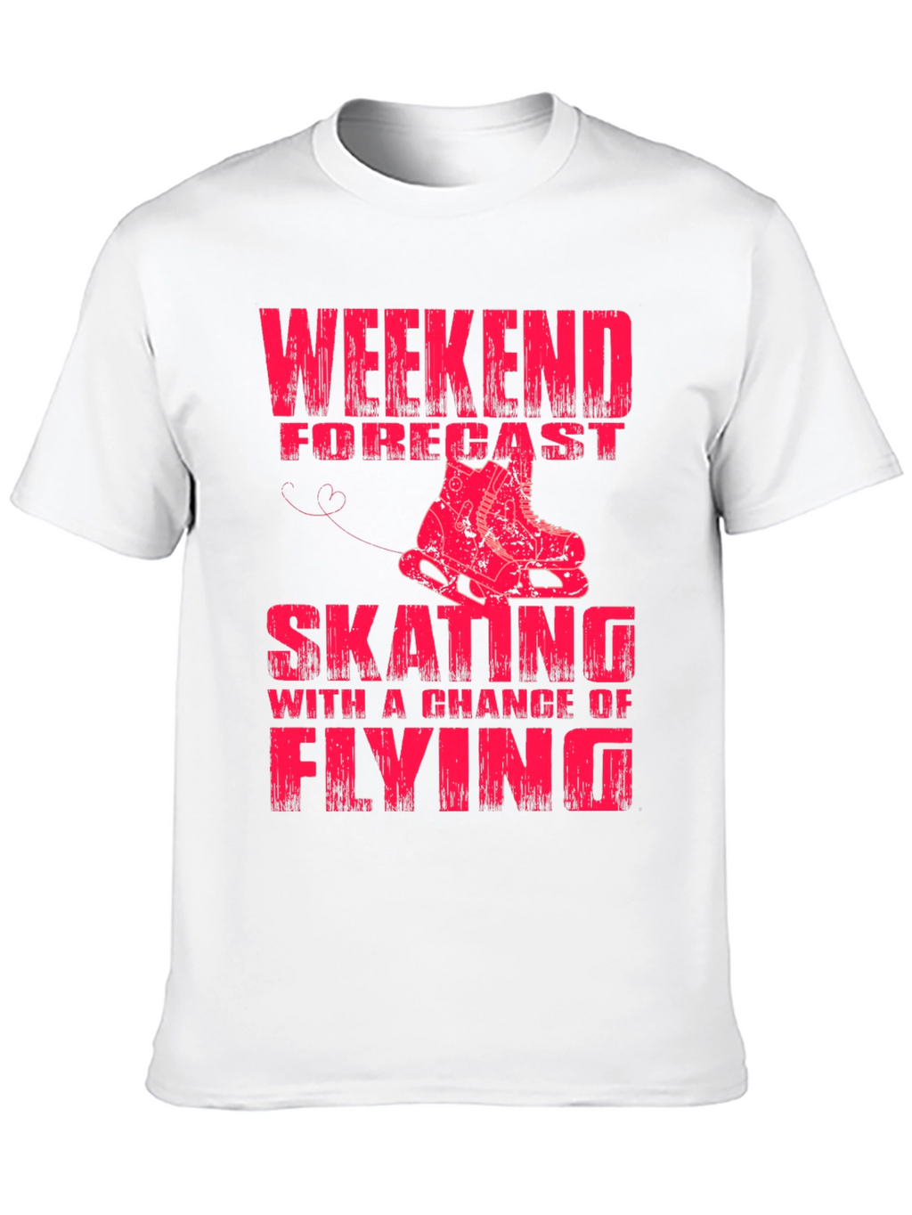 Skating Weekend Forecast Graphic Tee